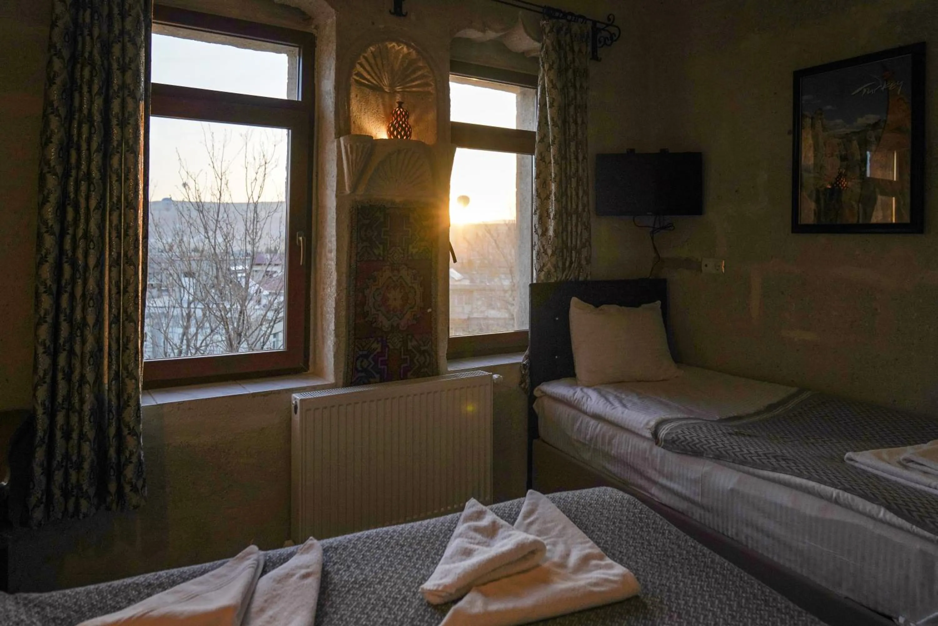 View (from property/room), Bed in Avlu Cave House