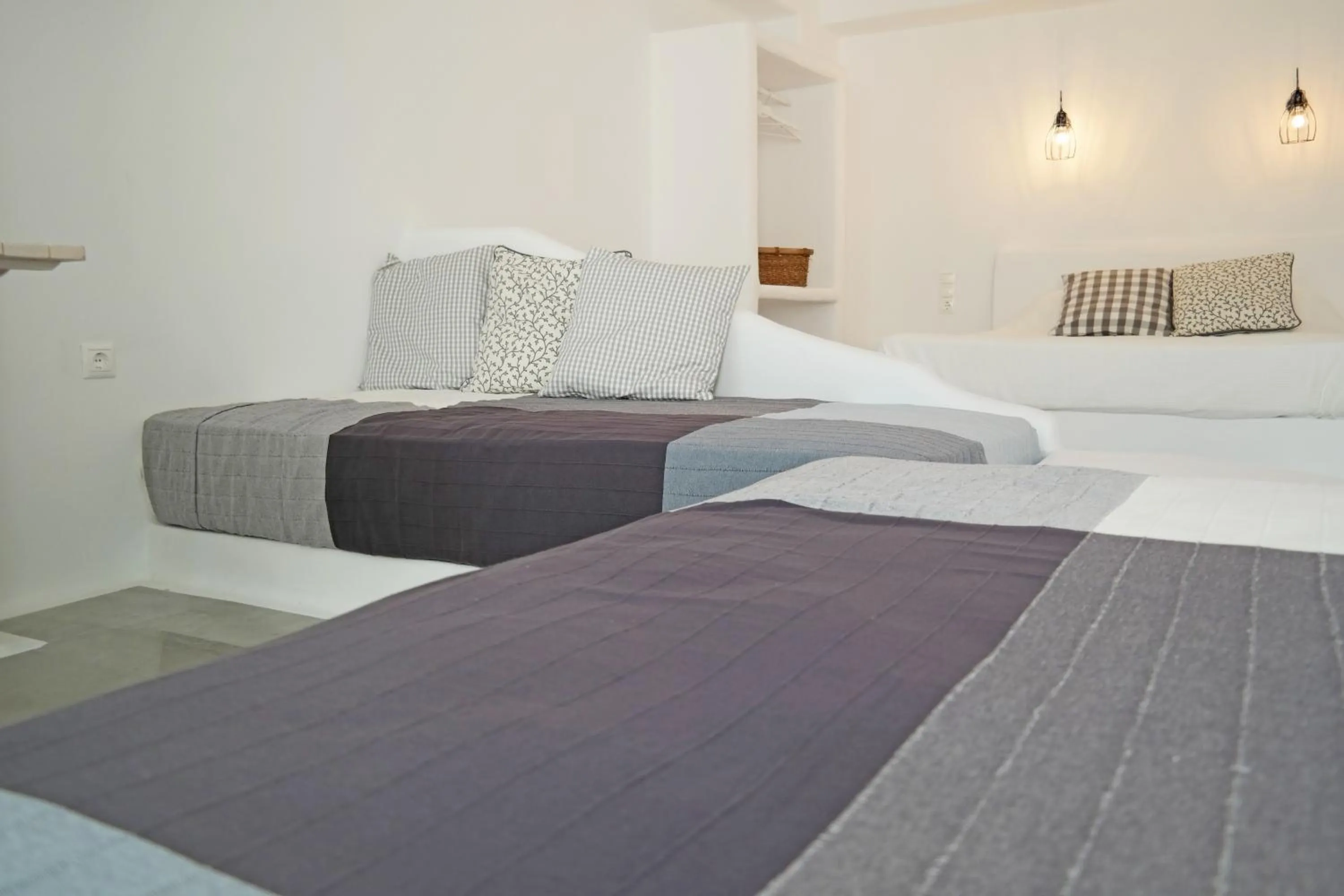 Living room, Bed in Annio studios