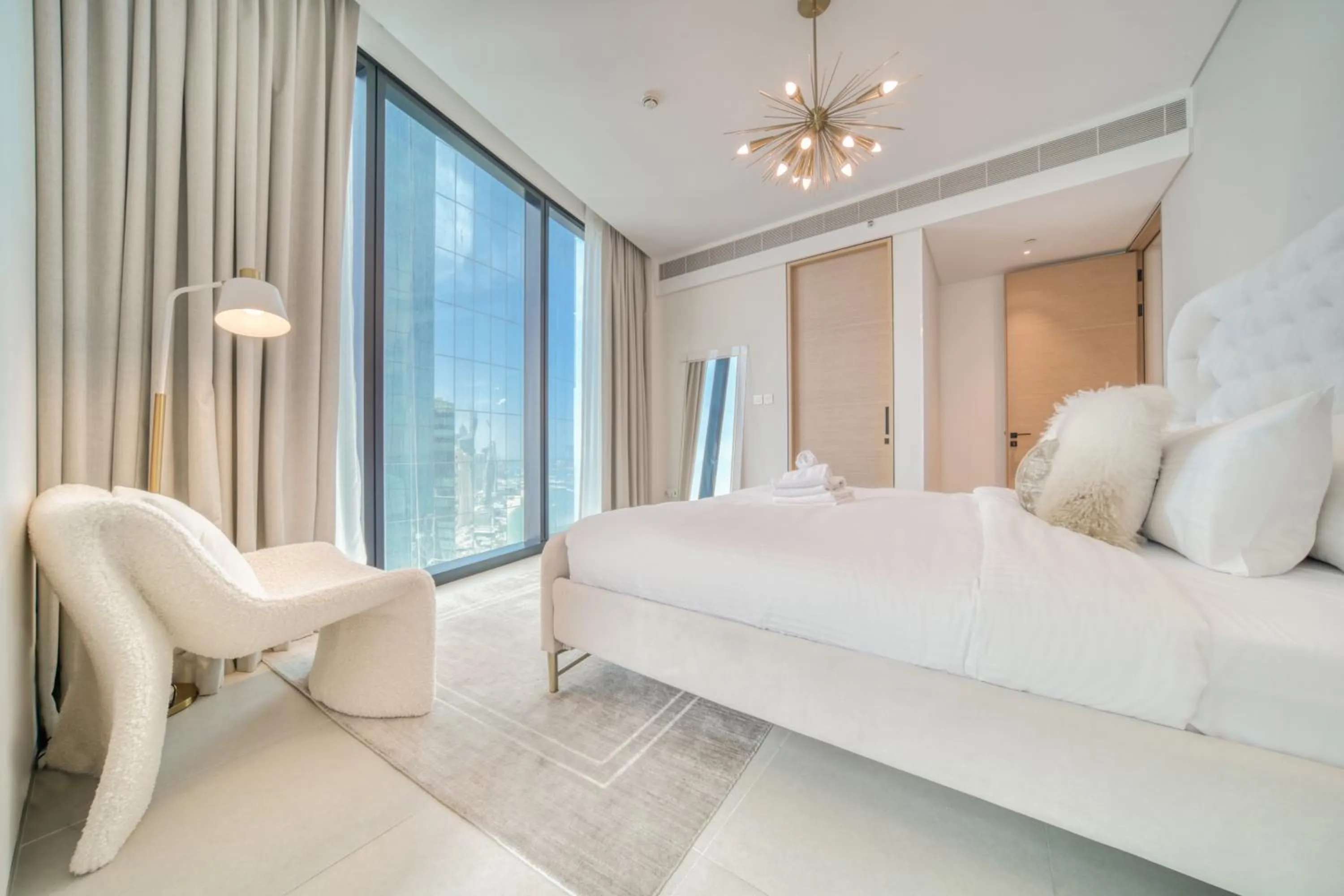Bed in Address JBR Marina View, JBR, Dubai Marina - Mint Stay