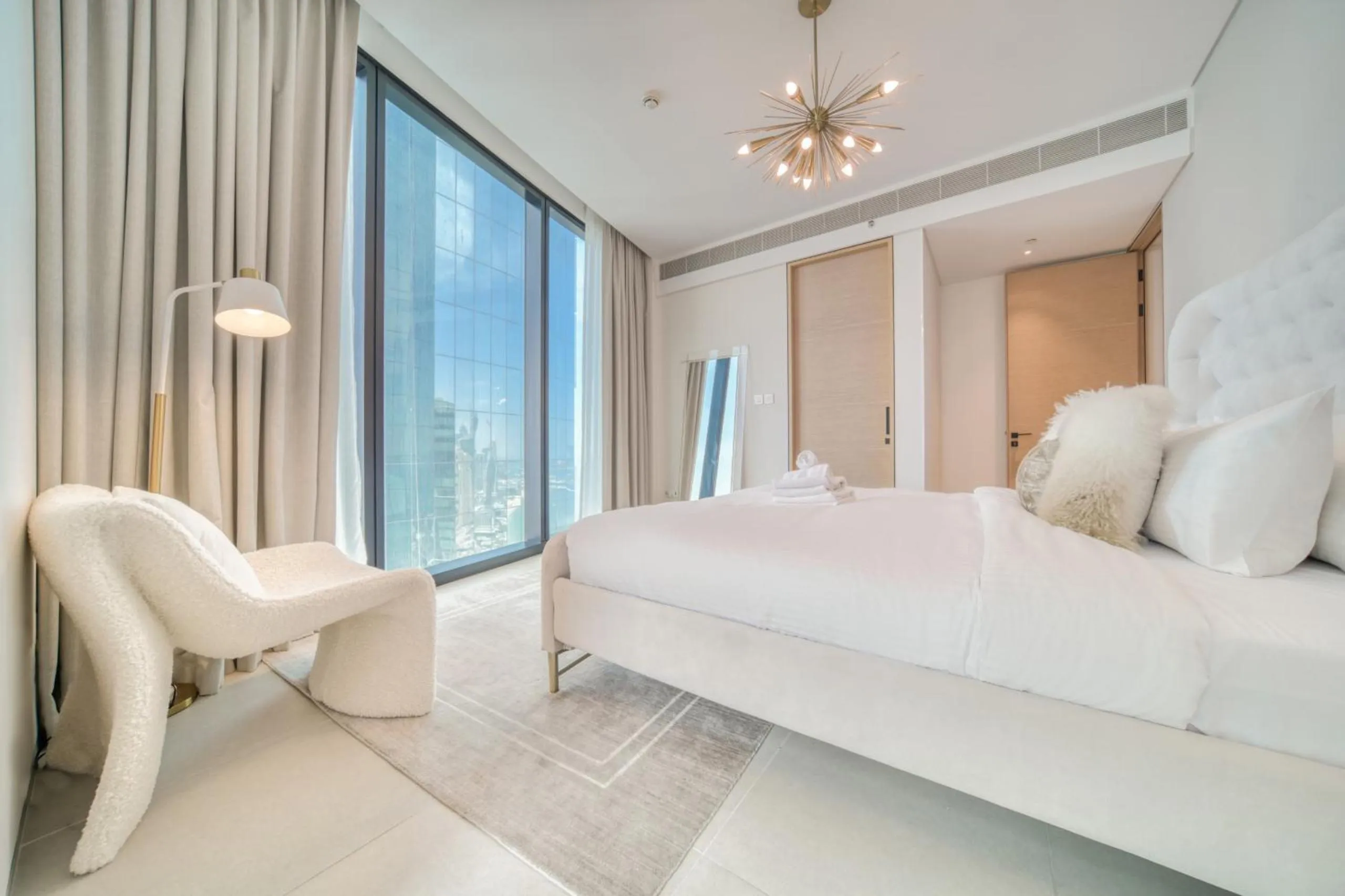 Bed in Address JBR Marina View, JBR, Dubai Marina - Mint Stay