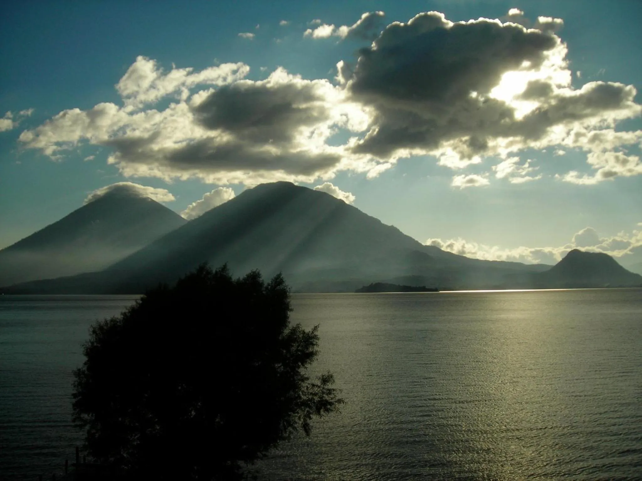 Natural landscape in Reserva Natural Atitlan