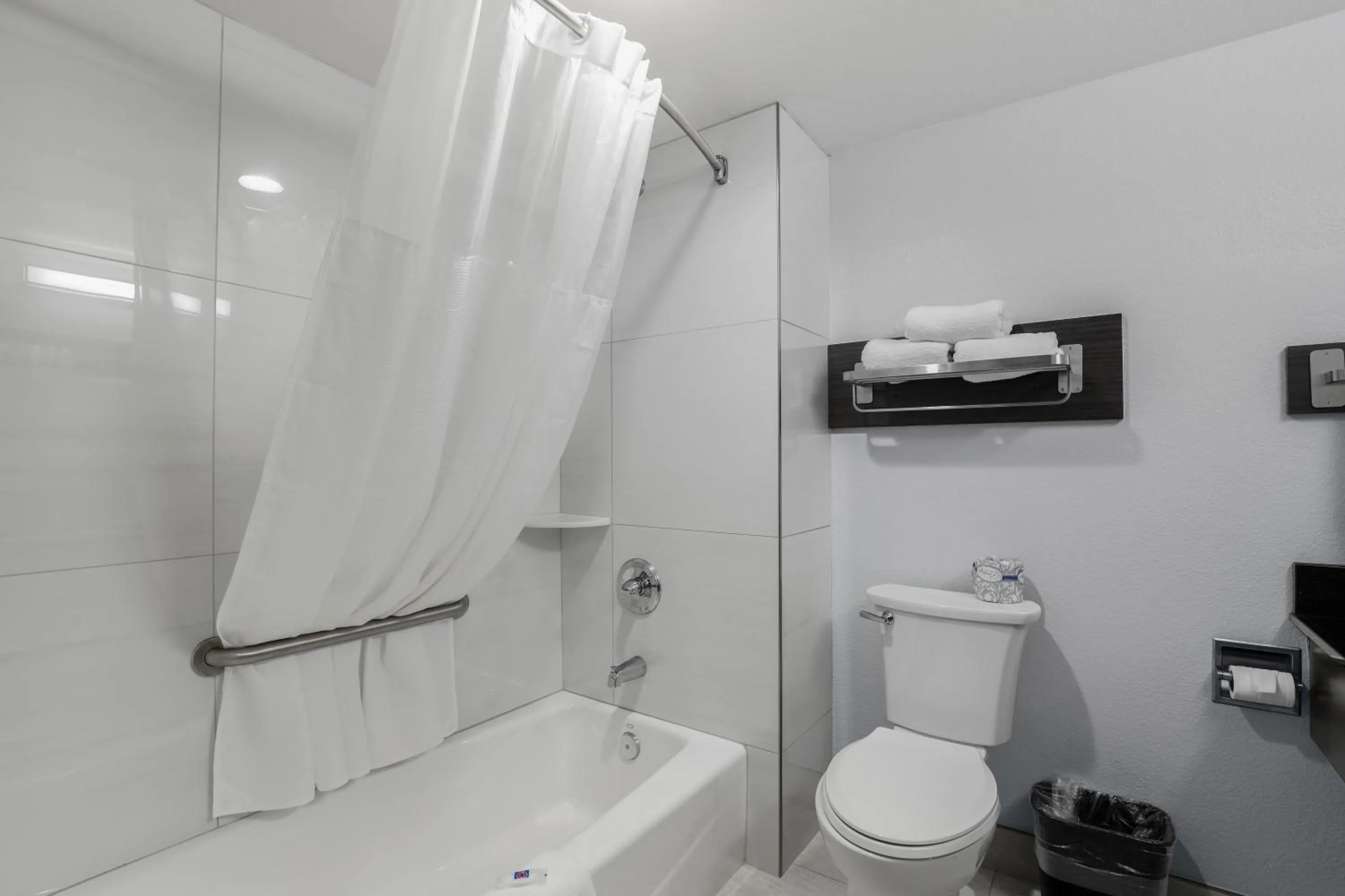 Bathroom in Studio 6 Suites Perris, CA