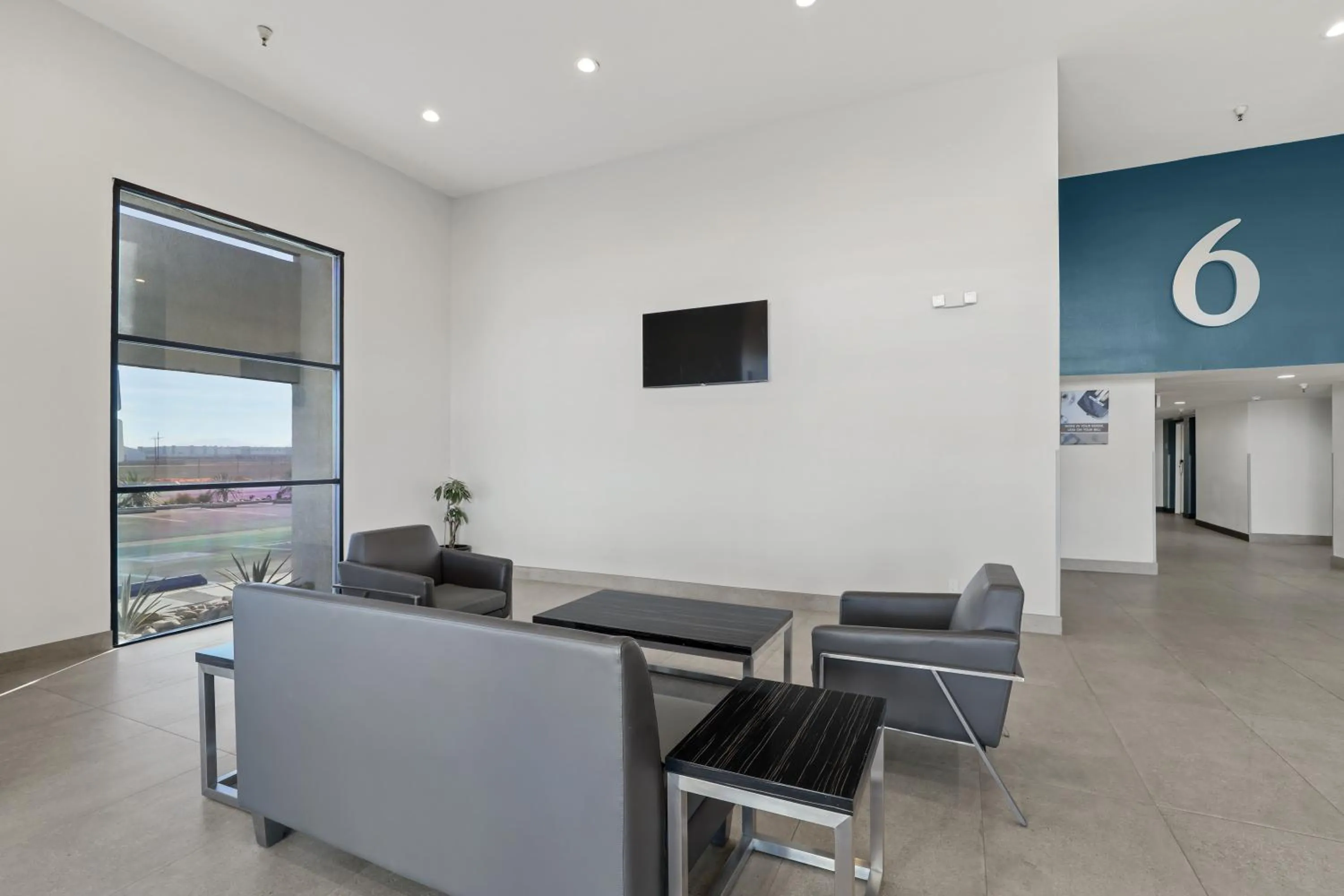 Lobby or reception in Studio 6 Suites Perris, CA