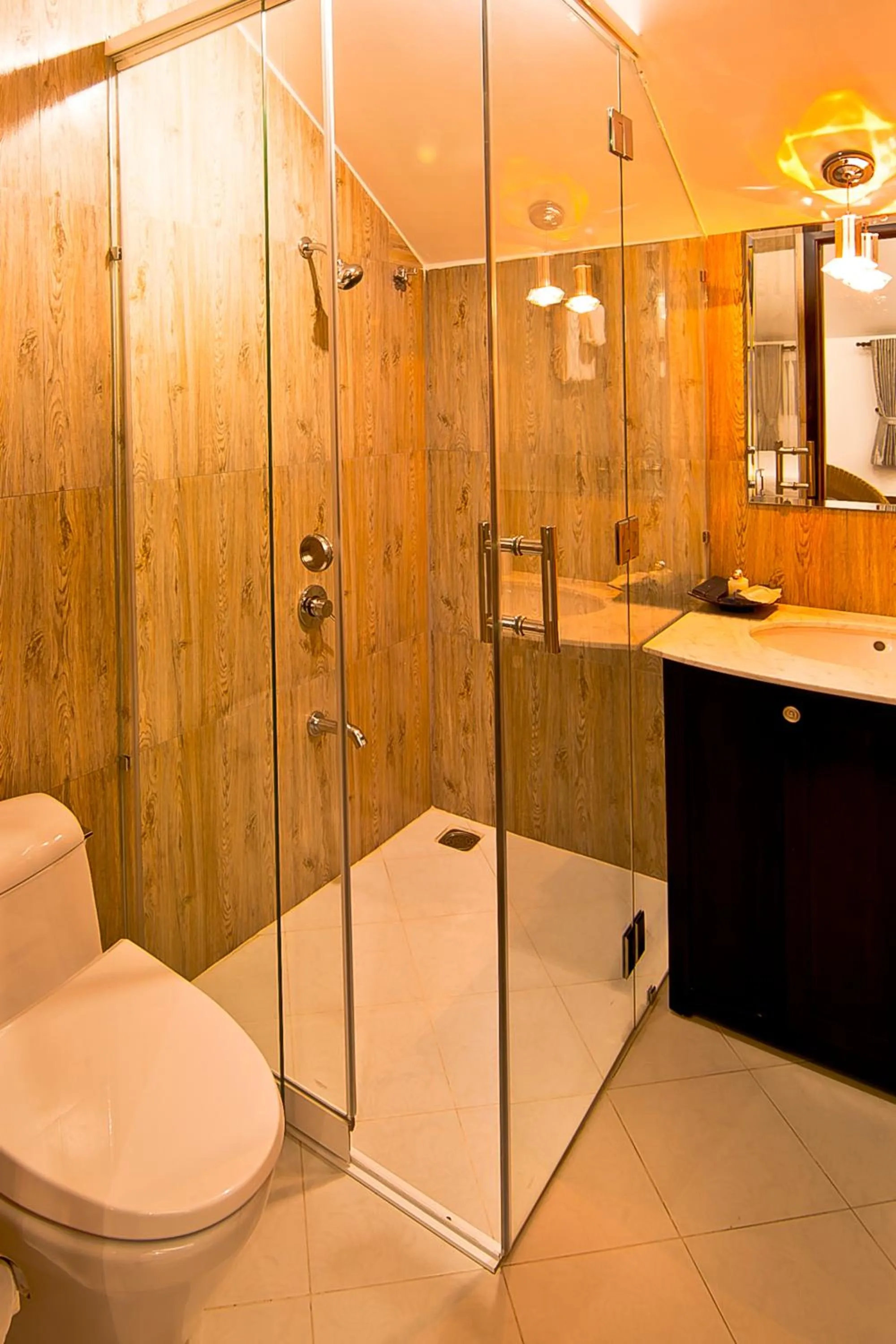 Shower in Melody Hotel