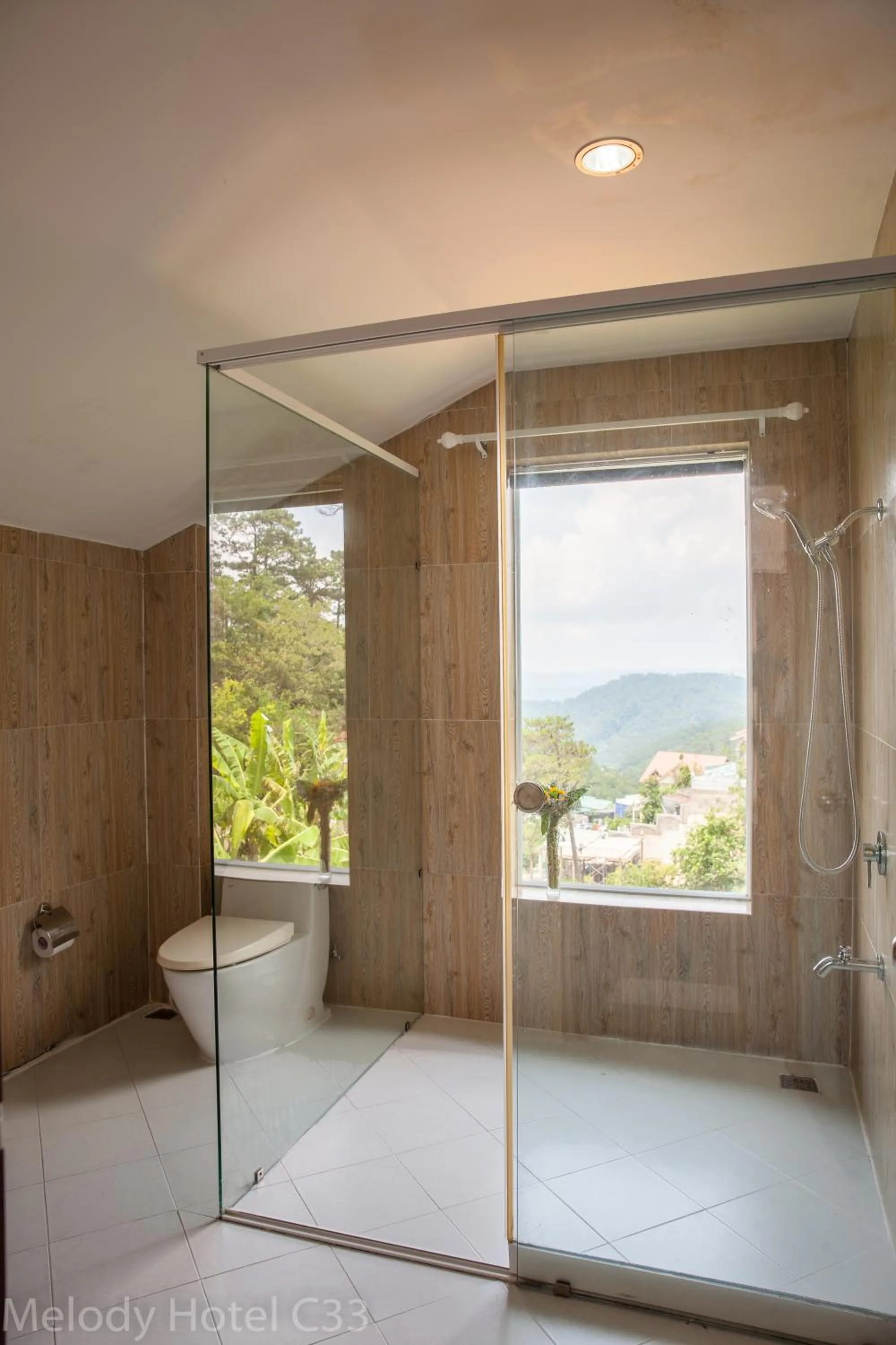 Bathroom in Melody Hotel