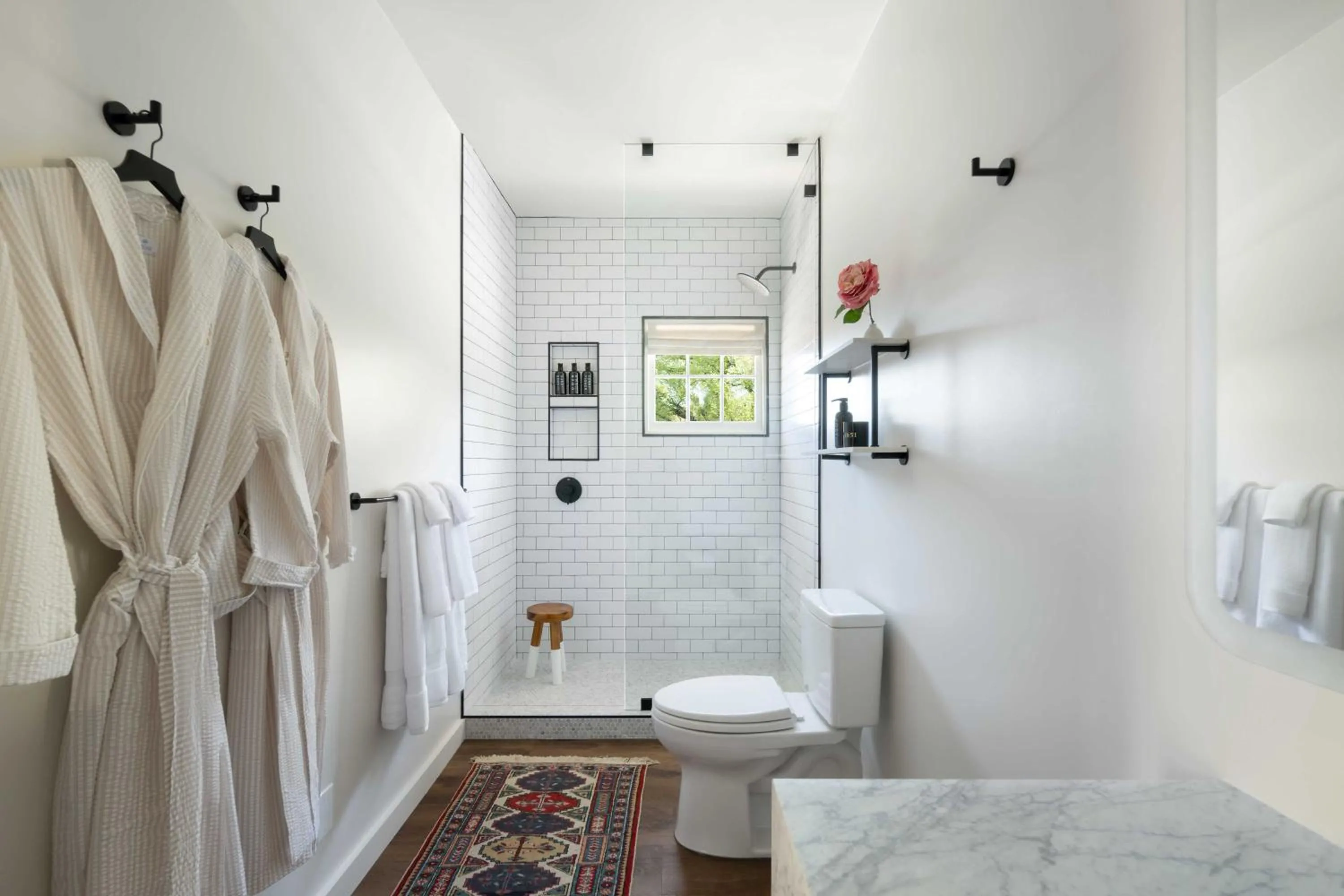 Shower in El Dorado Hotel