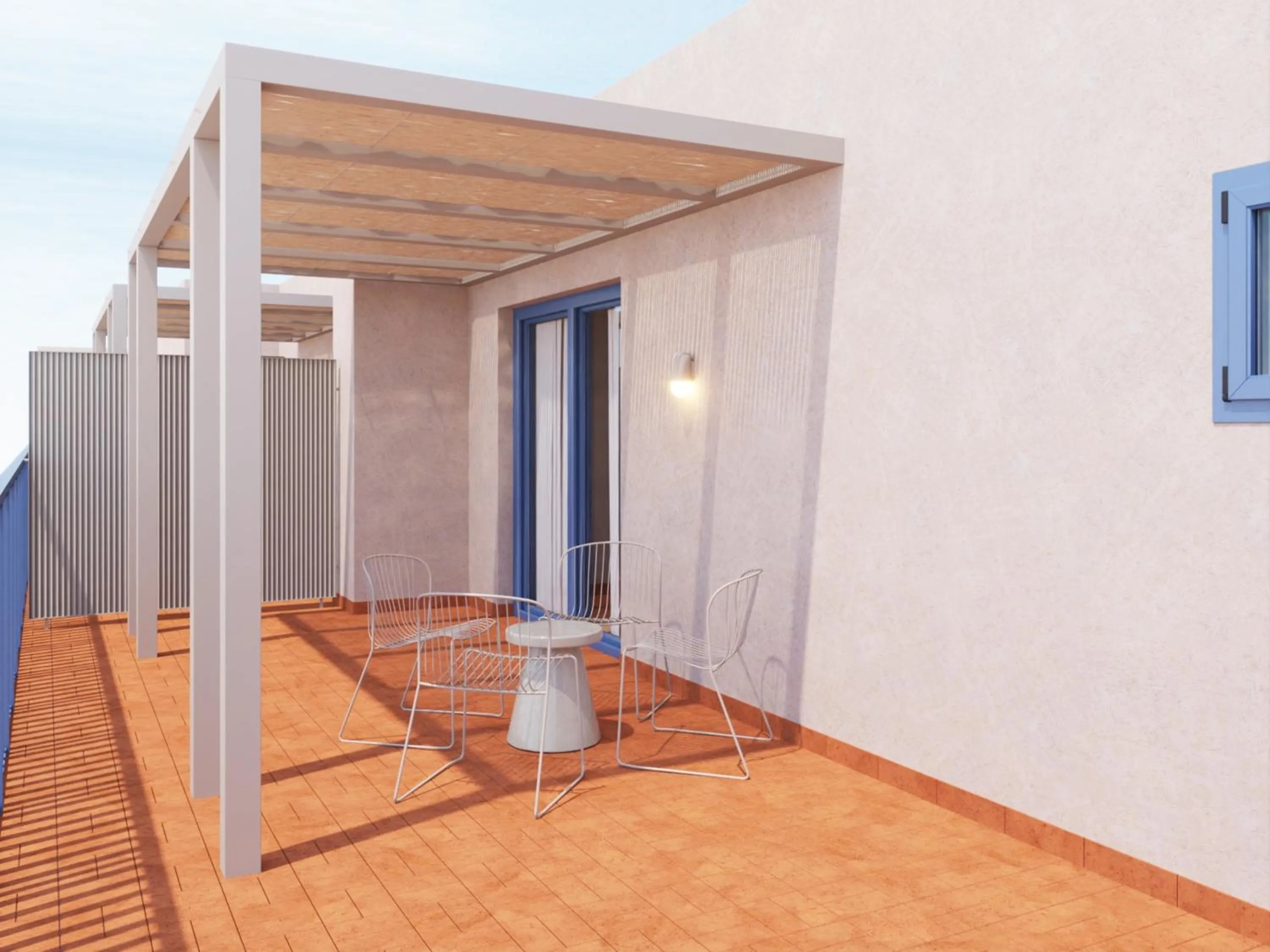 Balcony/Terrace in Hotel Goya