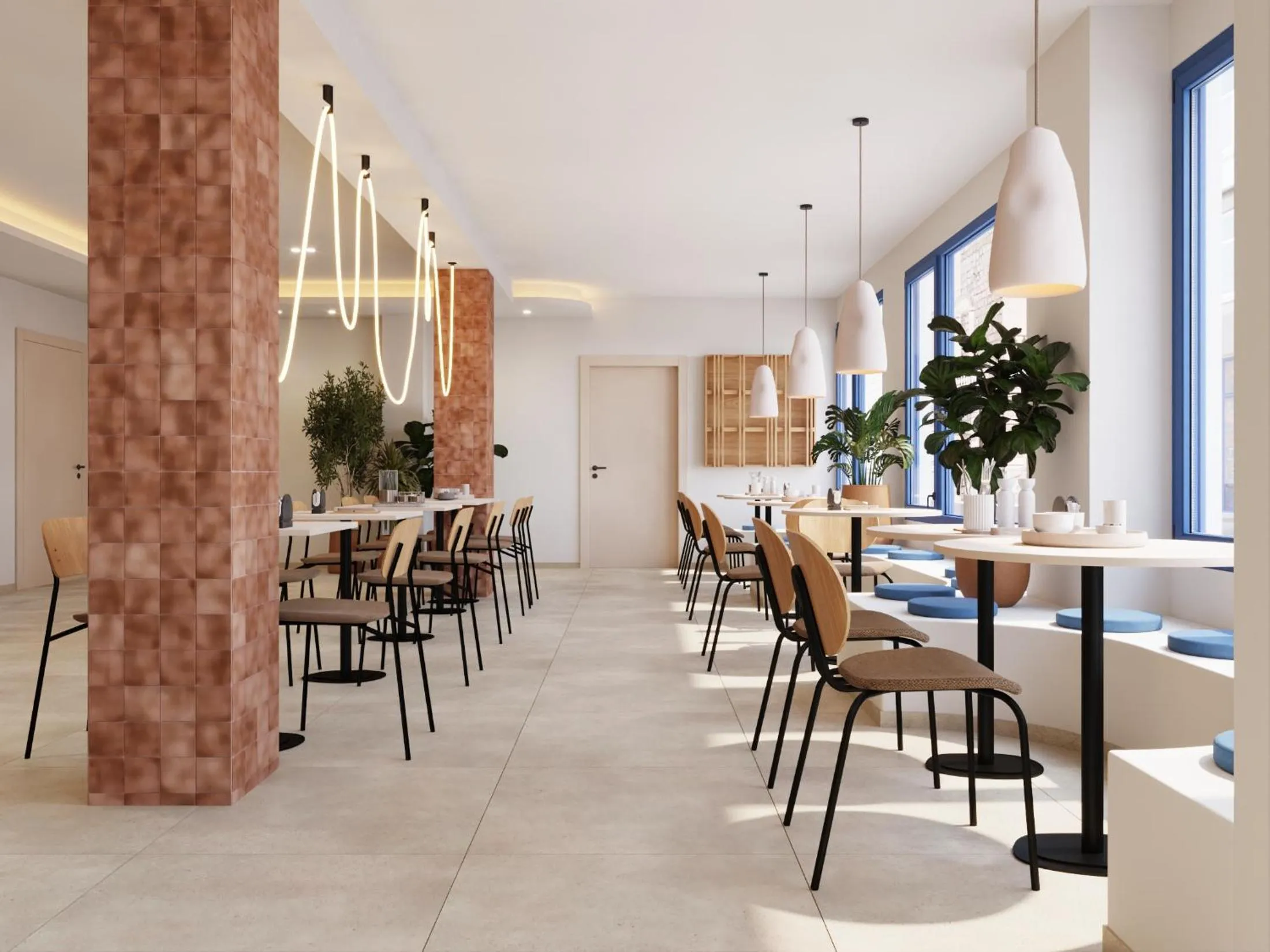 Breakfast, Restaurant/Places to Eat in Hotel Goya