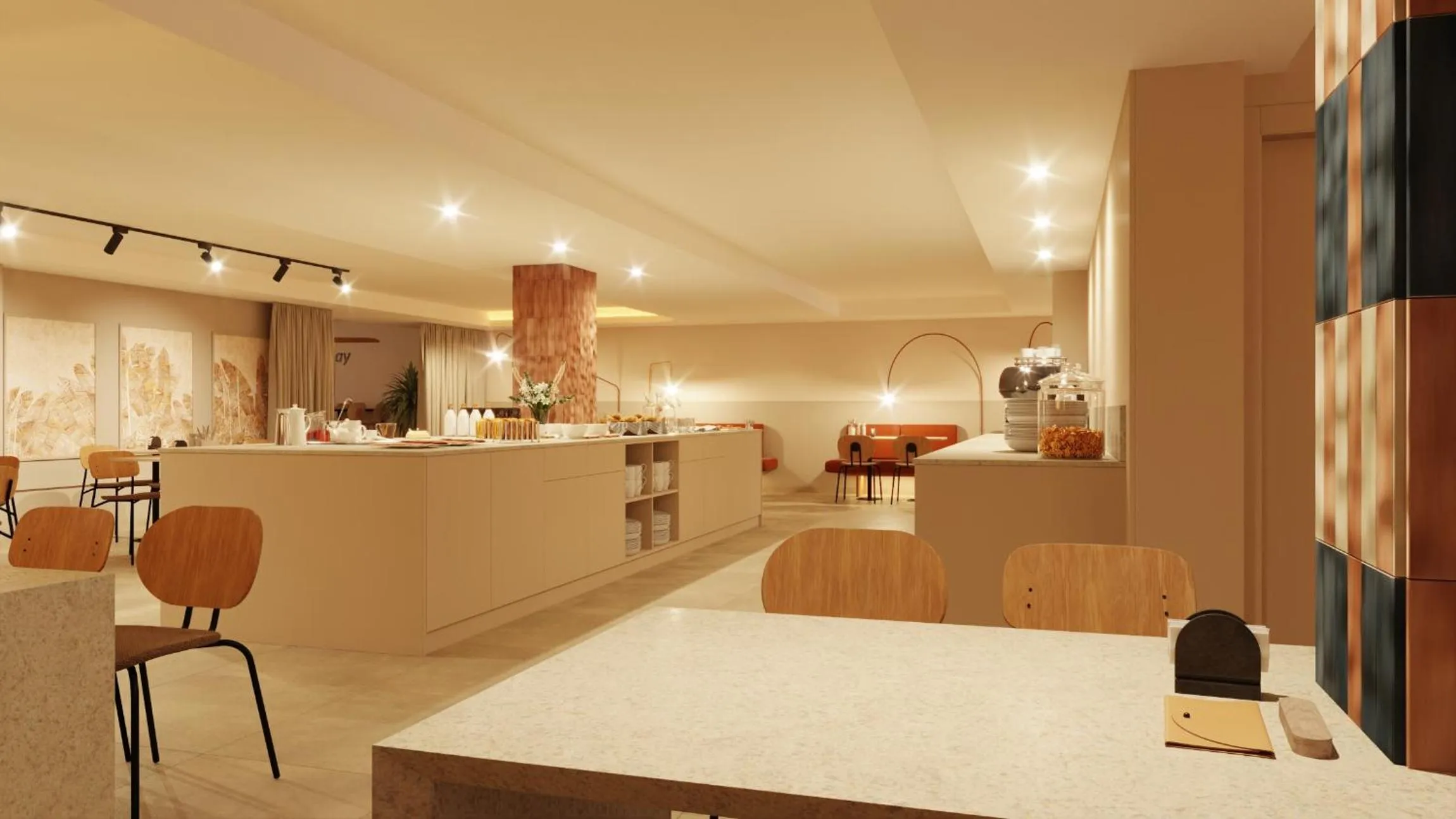 Breakfast, Kitchen/Kitchenette in Hotel Goya