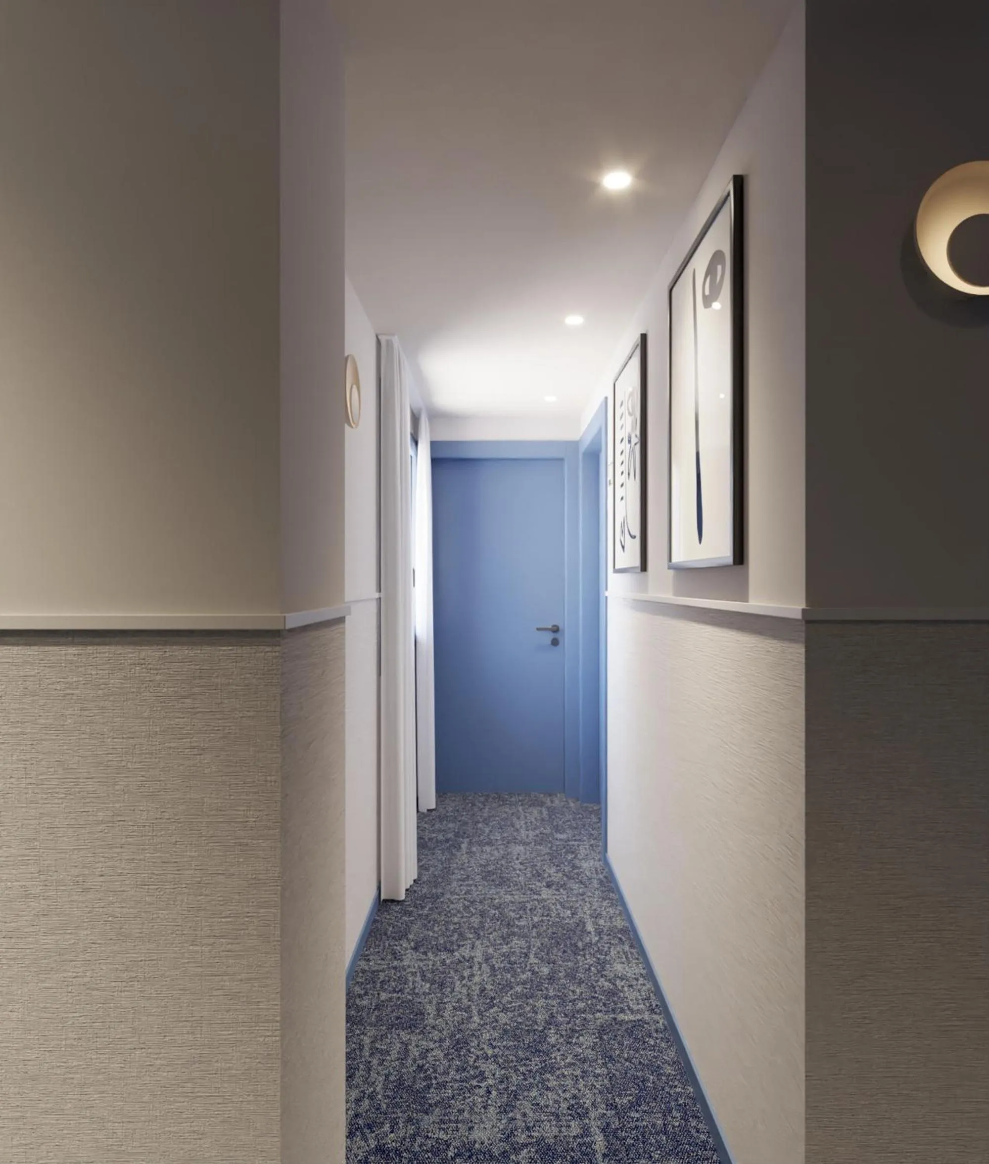 Decorative detail in Hotel Goya