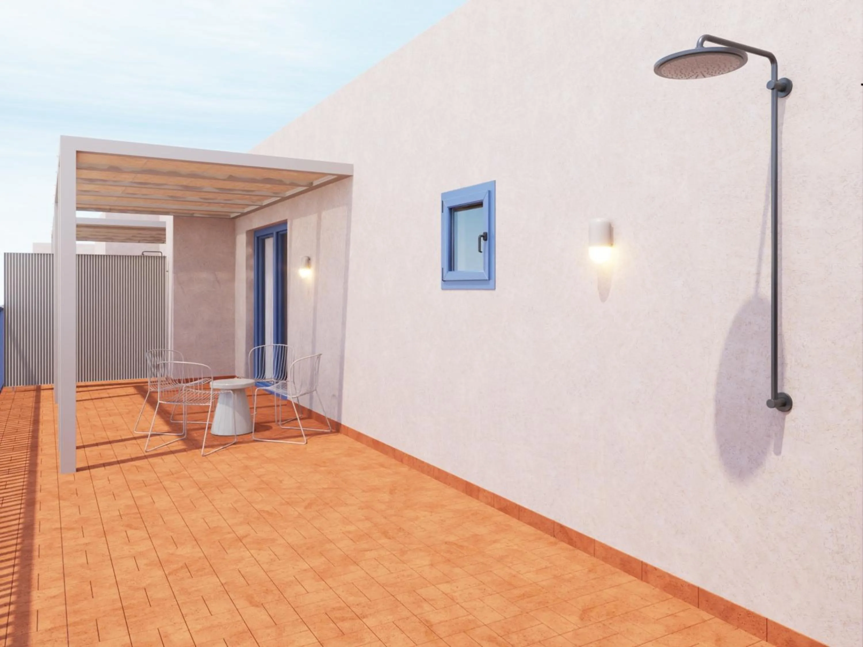 Balcony/Terrace in Hotel Goya