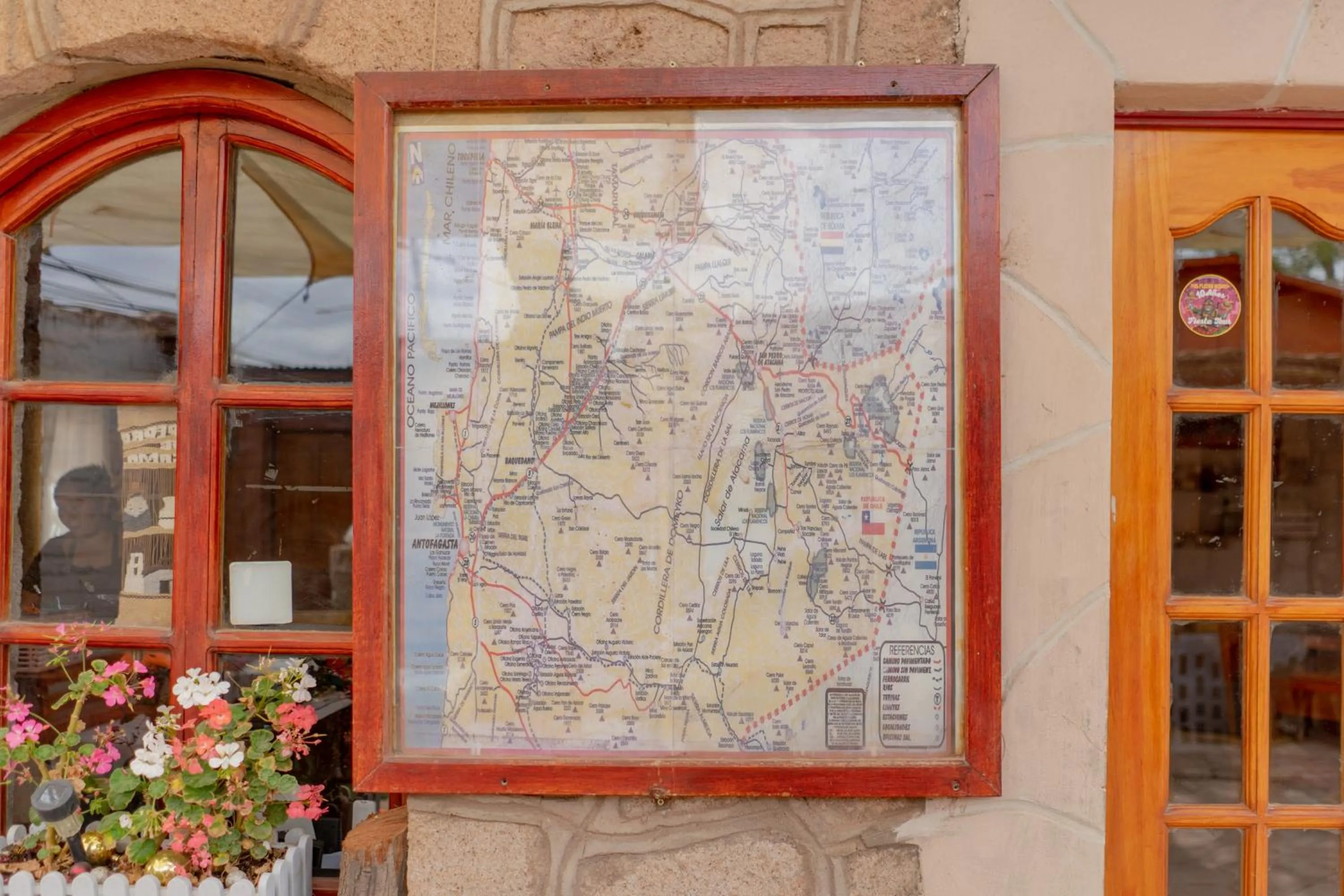 Property building in Hostal Katarpe