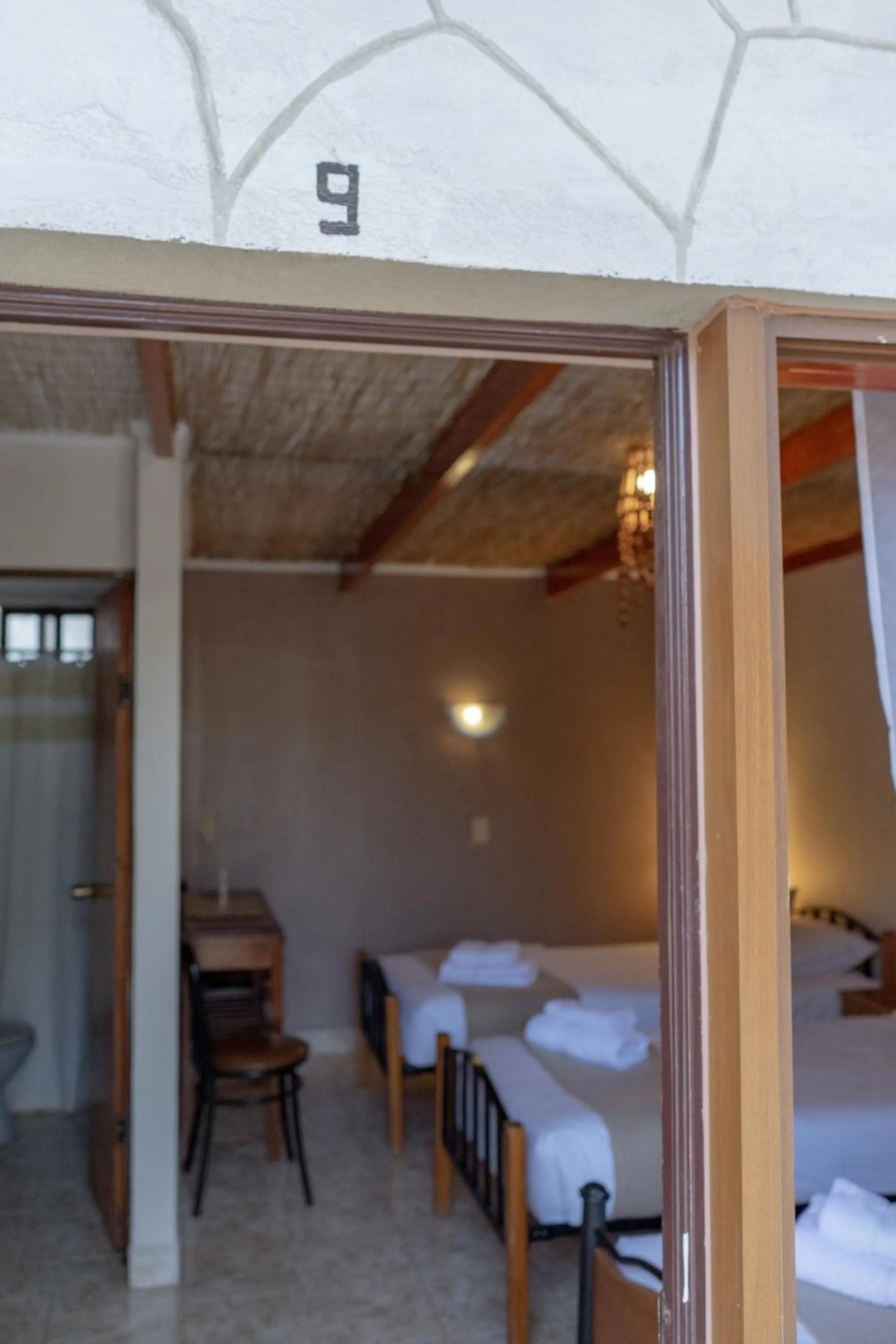 Bed in Hostal Katarpe