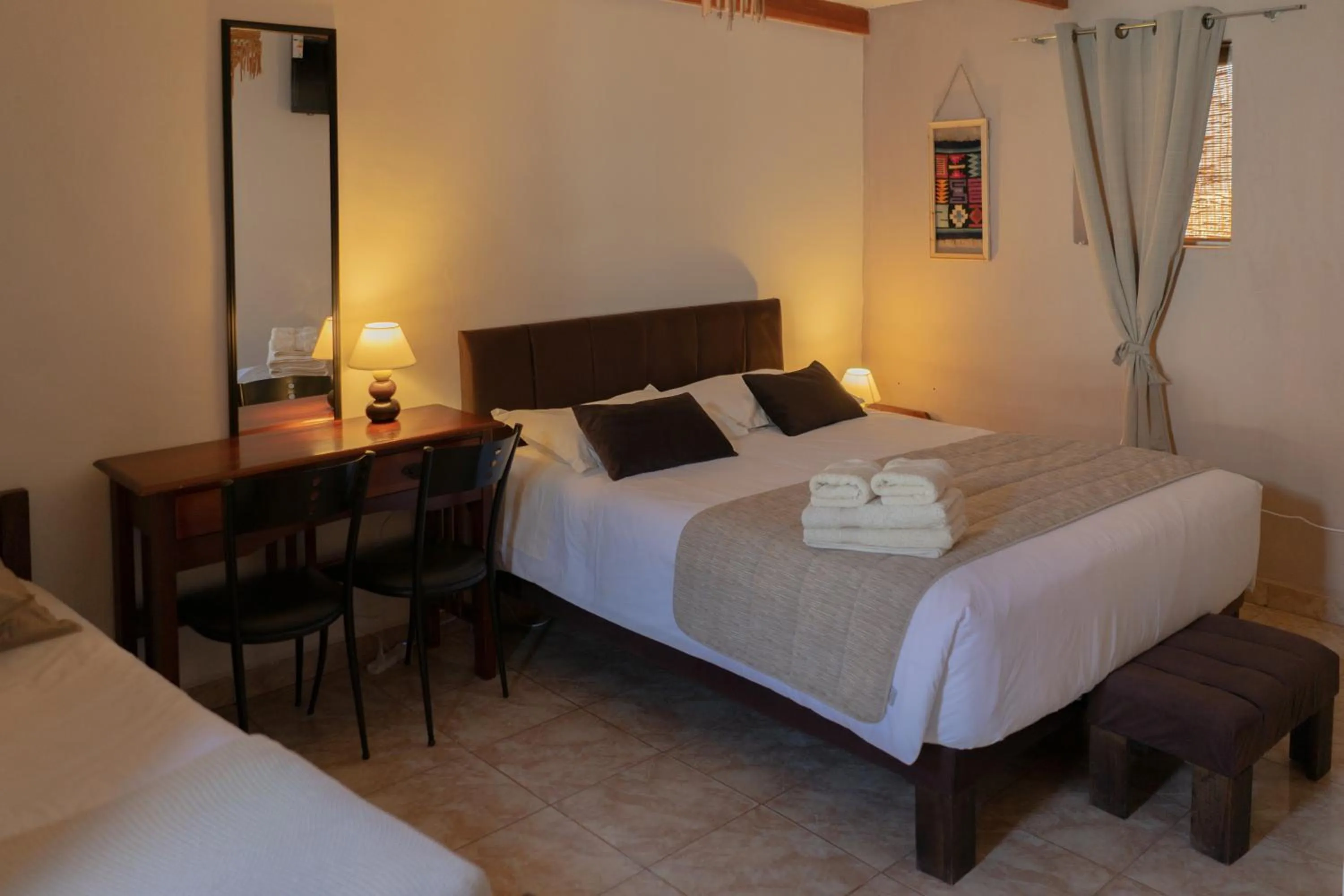 Bedroom, Bed in Hostal Katarpe