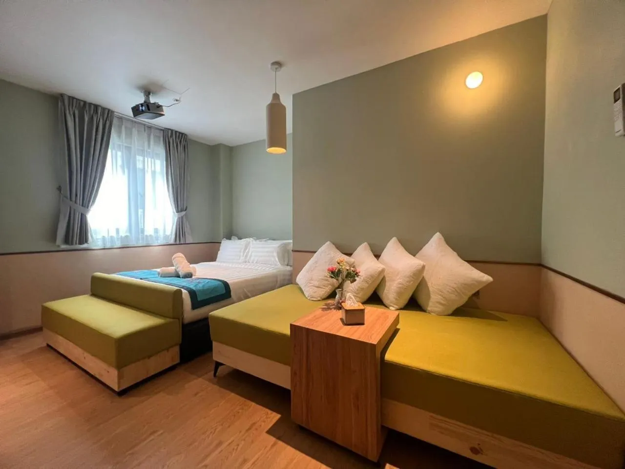 Bed in Swiss Hotel Heritage Boutique Melaka