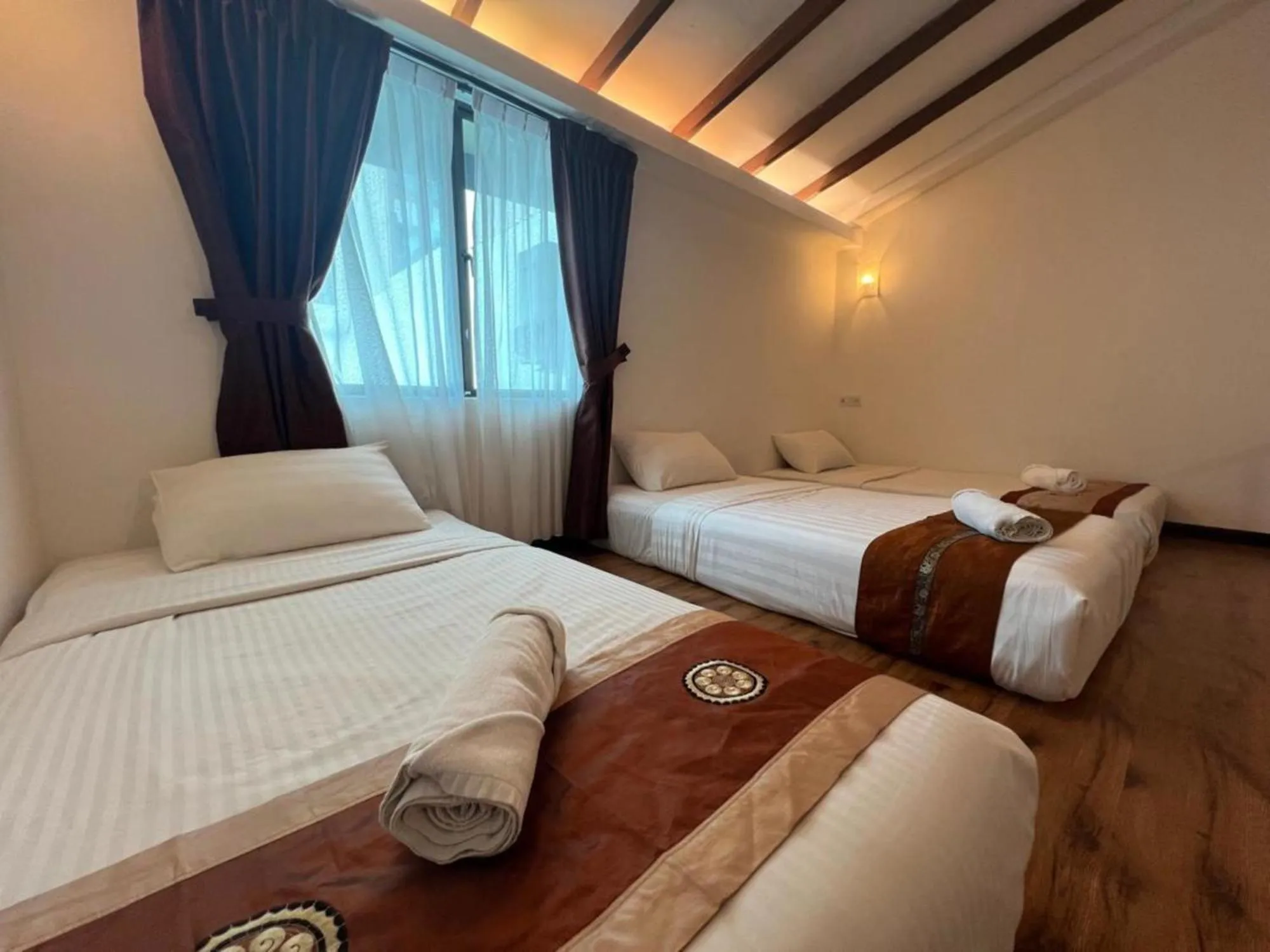 Bed in Swiss Hotel Heritage Boutique Melaka