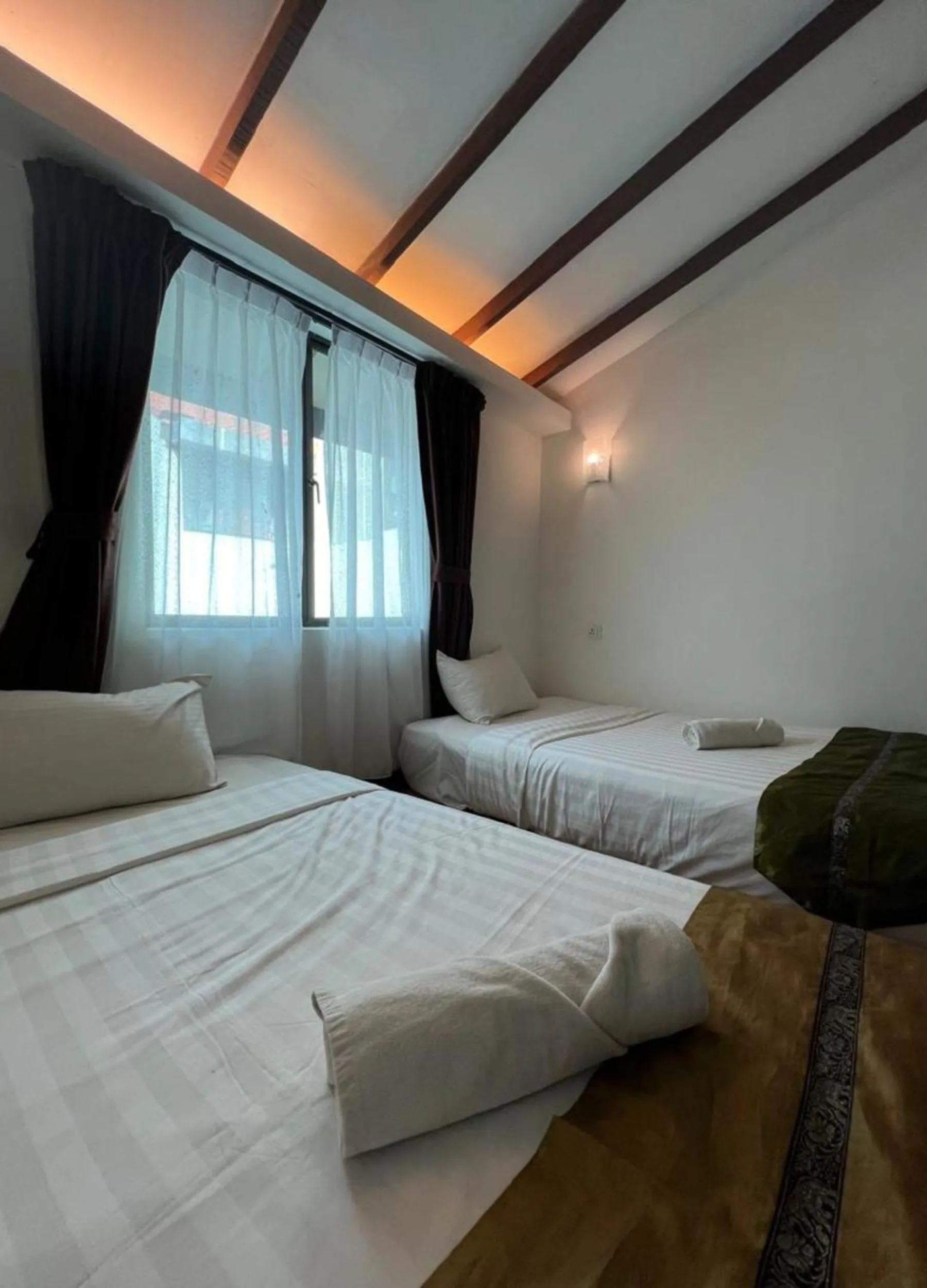 Bed in Swiss Hotel Heritage Boutique Melaka