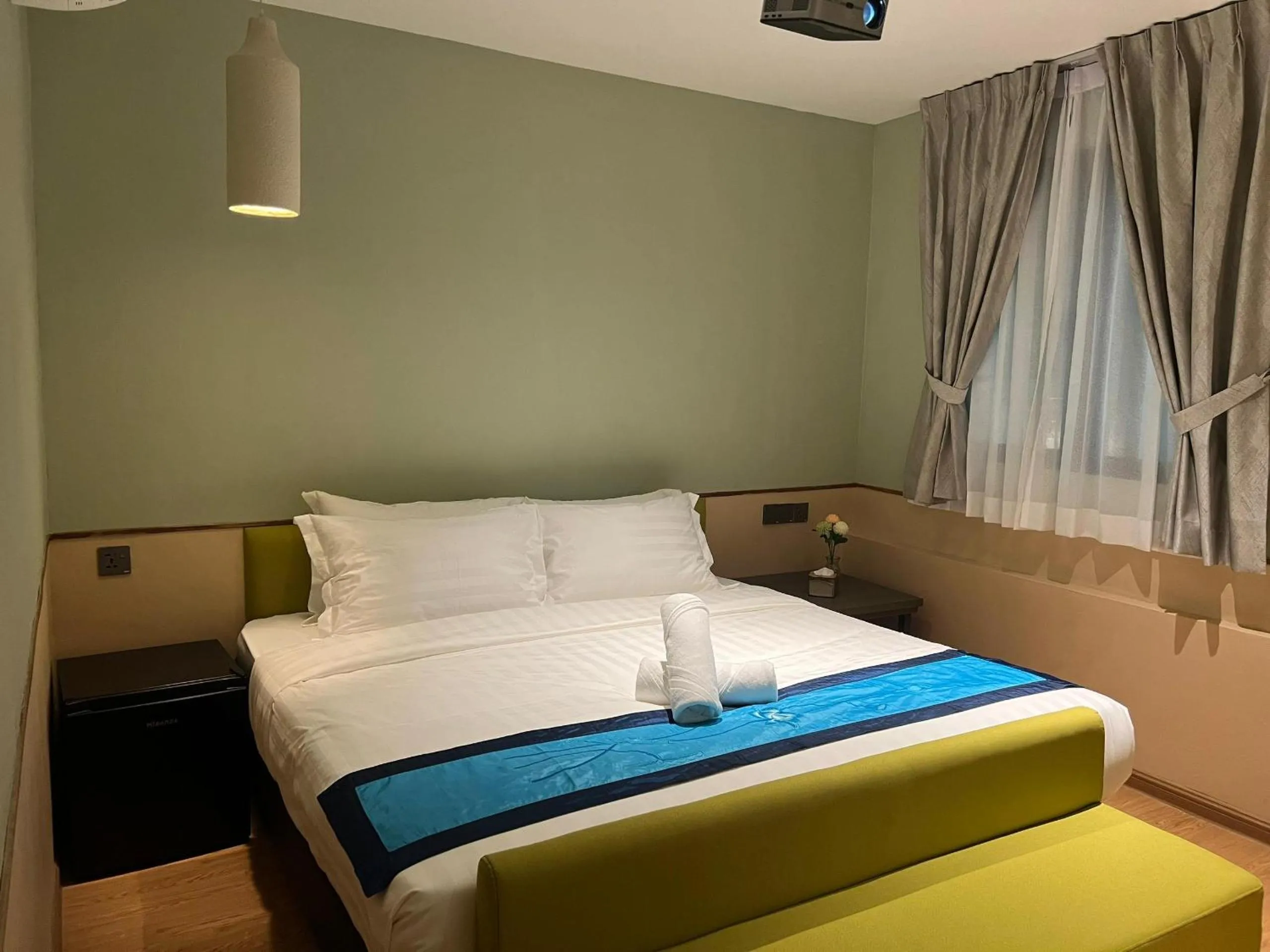 Bed in Swiss Hotel Heritage Boutique Melaka