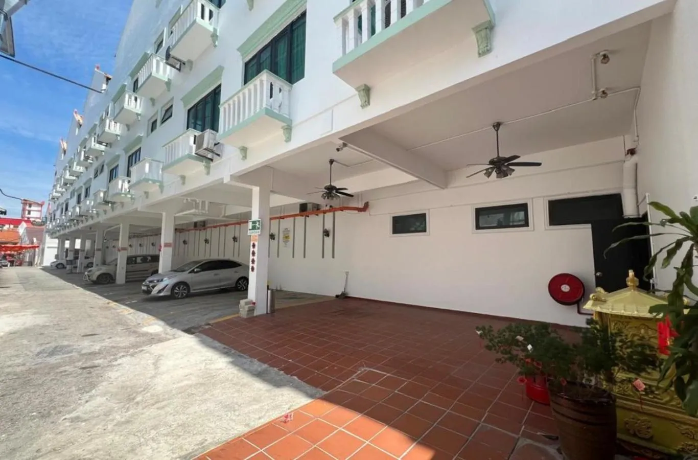 Parking in Swiss Hotel Heritage Boutique Melaka