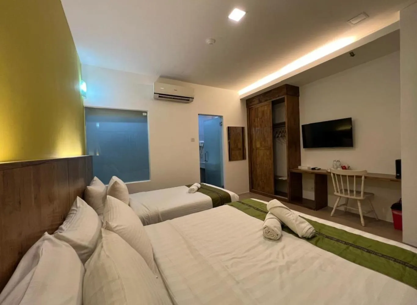 Bed in Swiss Hotel Heritage Boutique Melaka