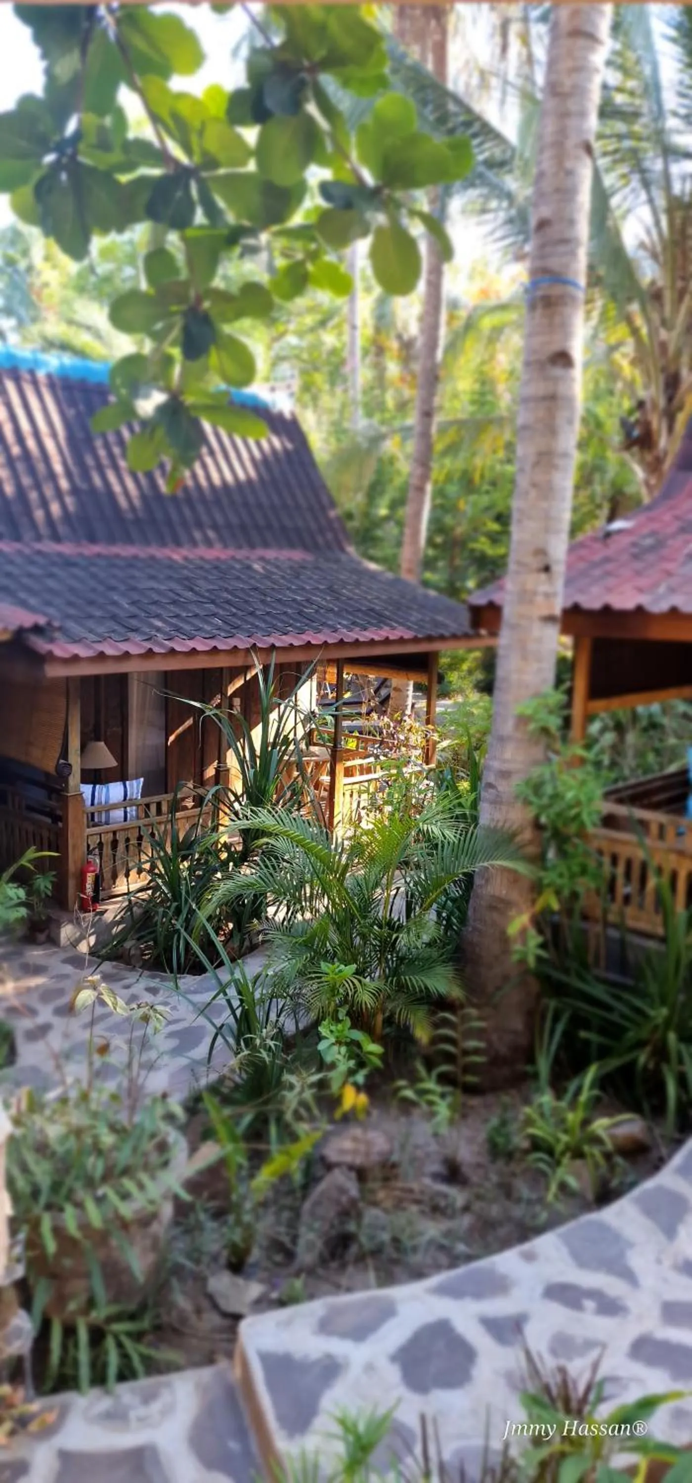 Garden in Villas Light House - Eco-Traditional Joglo