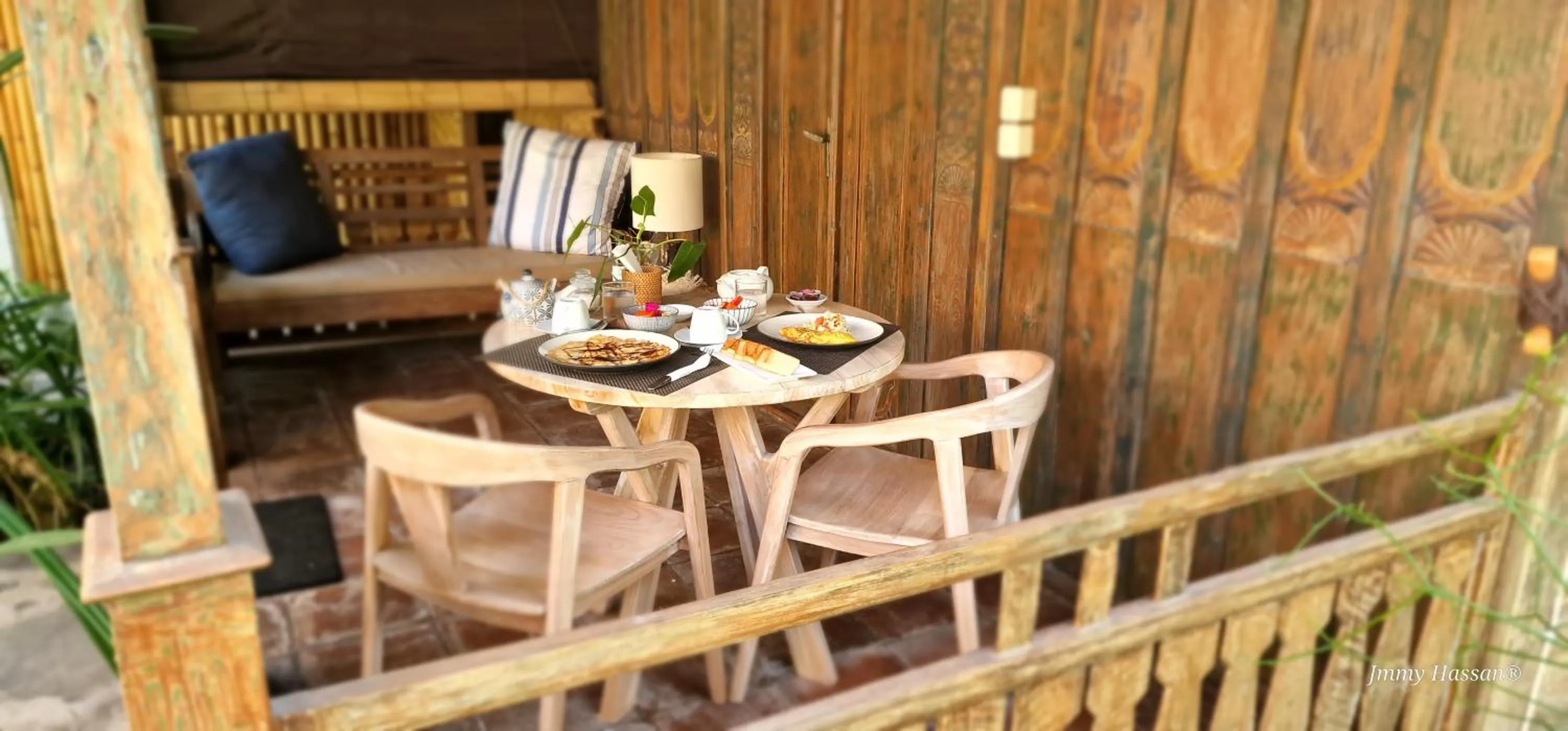 Patio in Villas Light House - Eco-Traditional Joglo