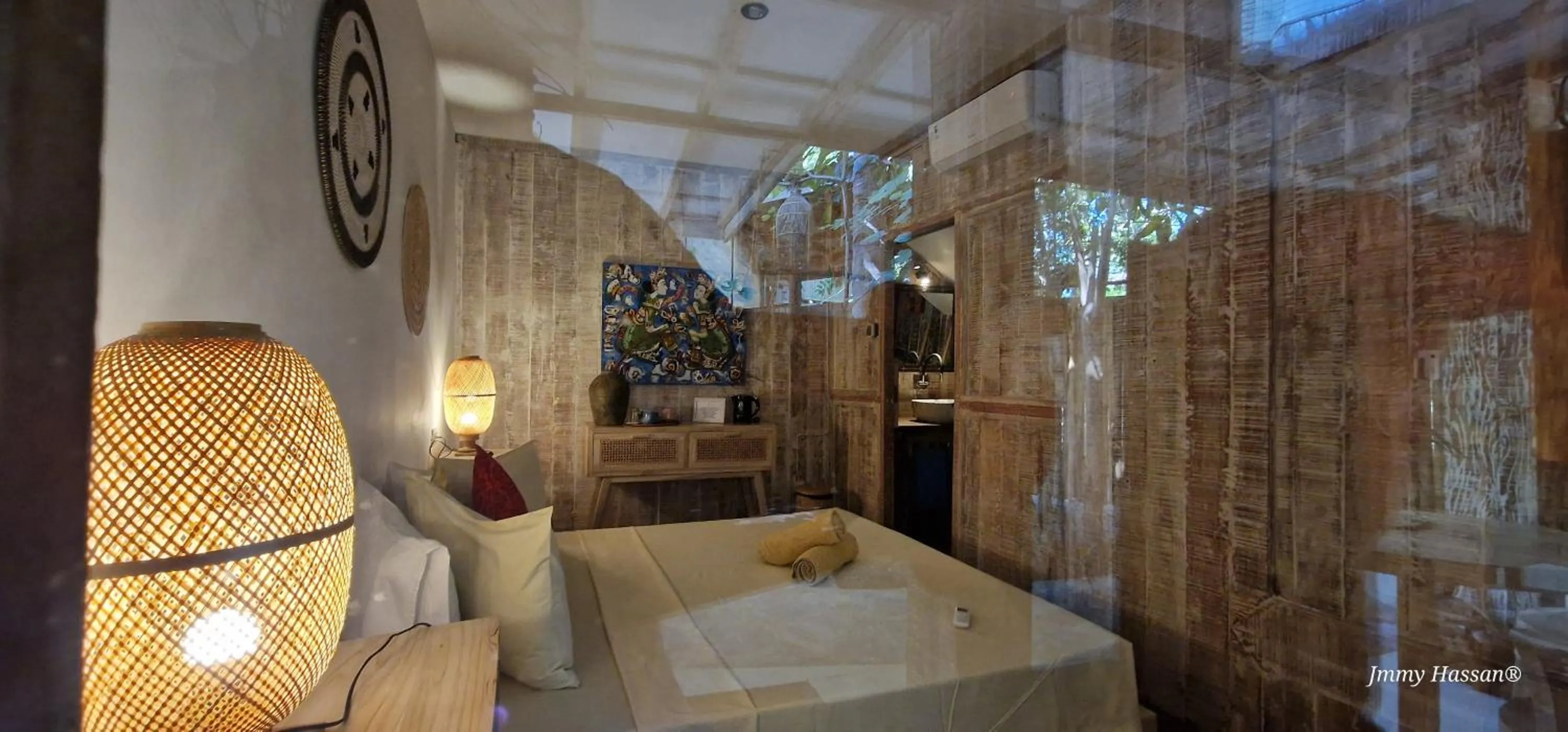 Photo of the whole room in Villas Light House - Eco-Traditional Joglo