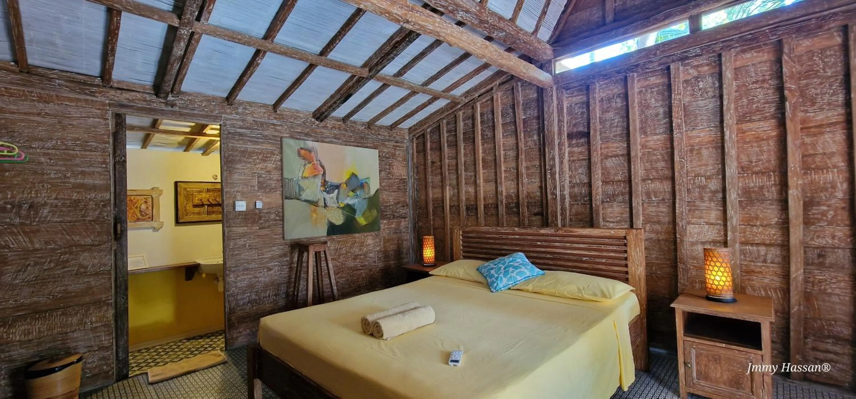 Bedroom in Villas Light House - Eco-Traditional Joglo
