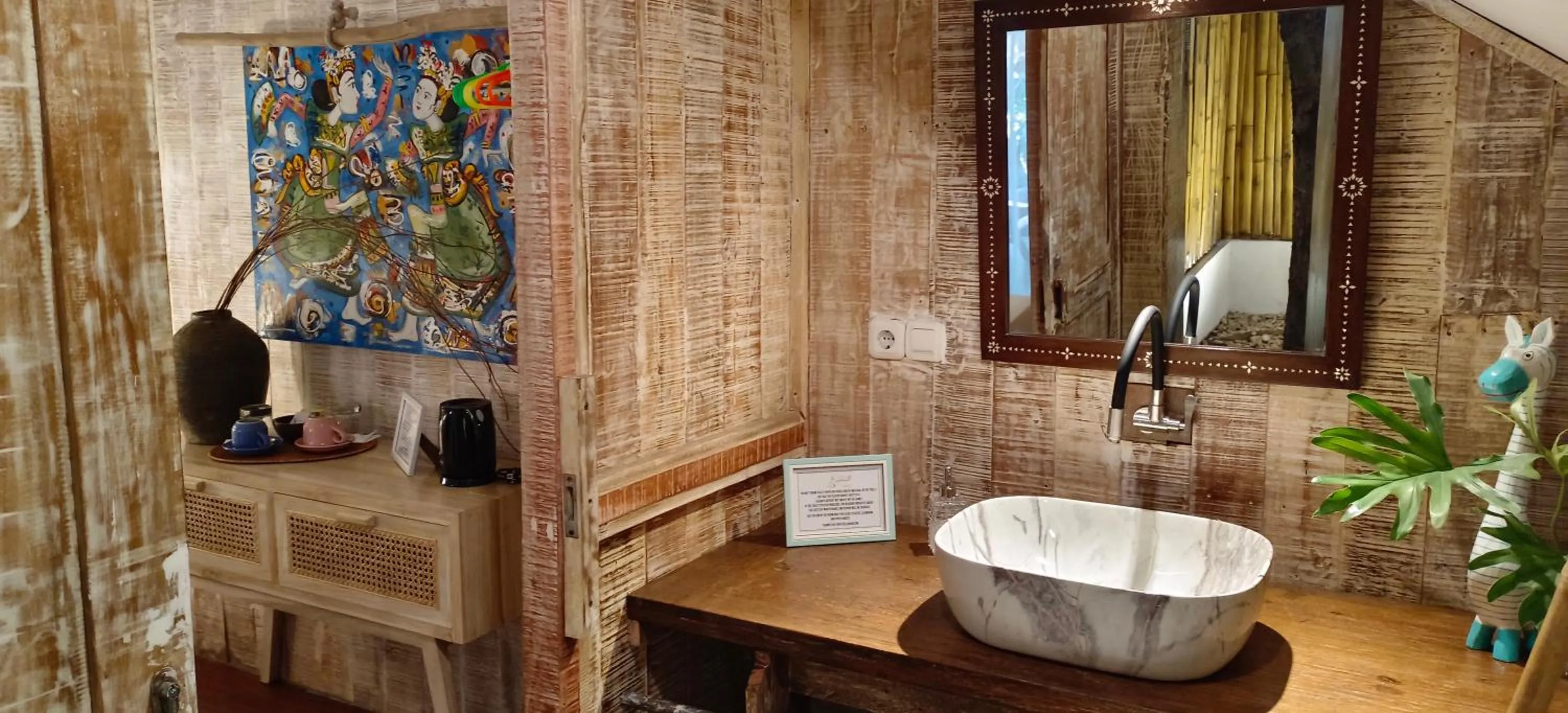 Bathroom in Villas Light House - Eco-Traditional Joglo