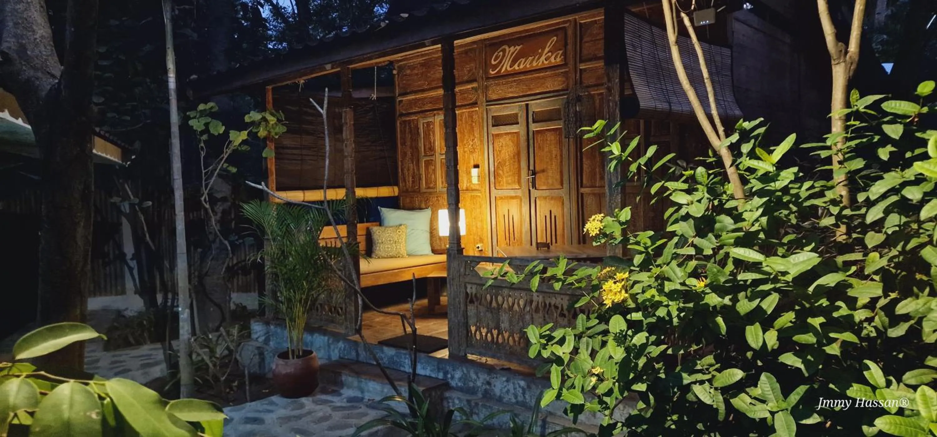 Night in Villas Light House - Eco-Traditional Joglo