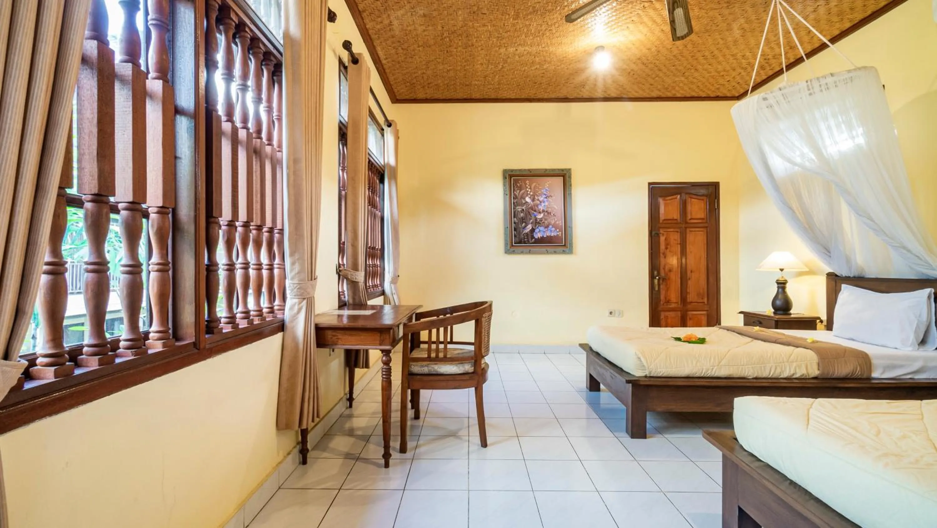 Bedroom, Bed in Cafe Wayan Cottages Senggigi