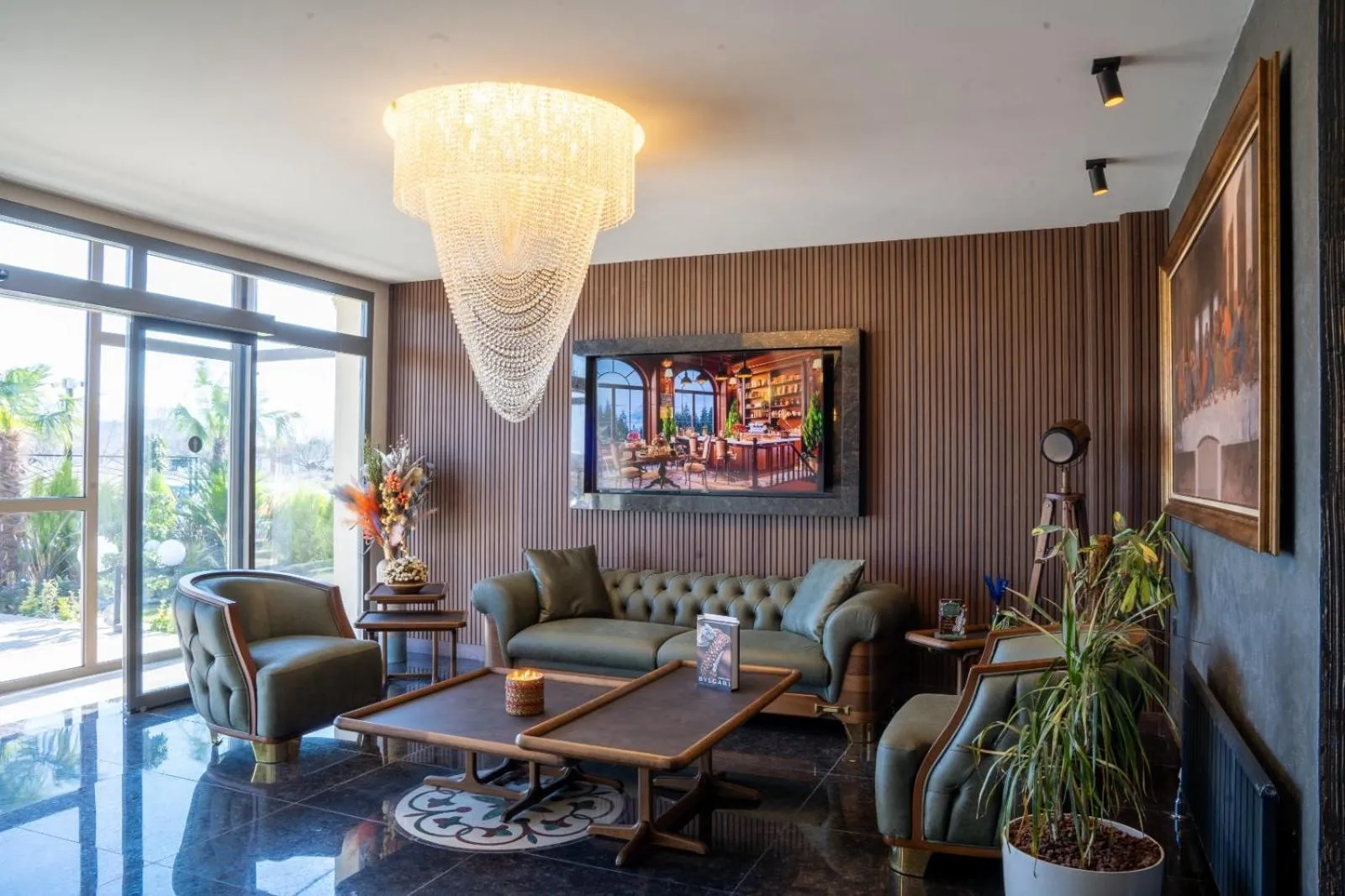 Lobby or reception in MONALİSA HOTELS ÇANAKKALE