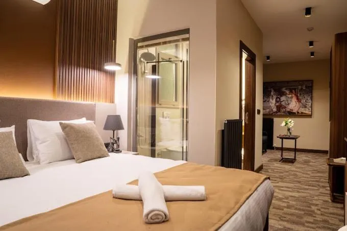 Bed in MONALİSA HOTELS ÇANAKKALE