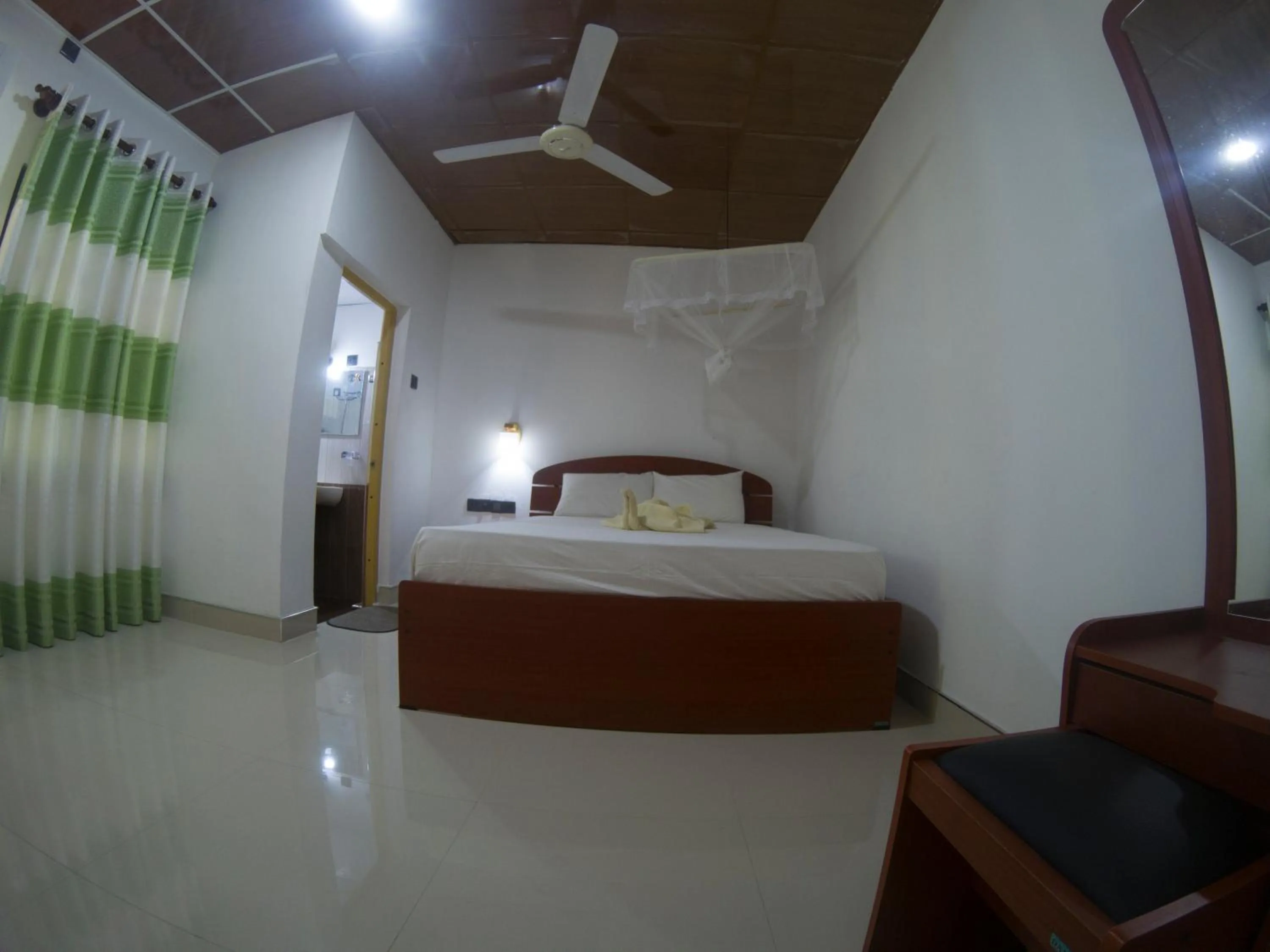 Bed in Palitha Homestay