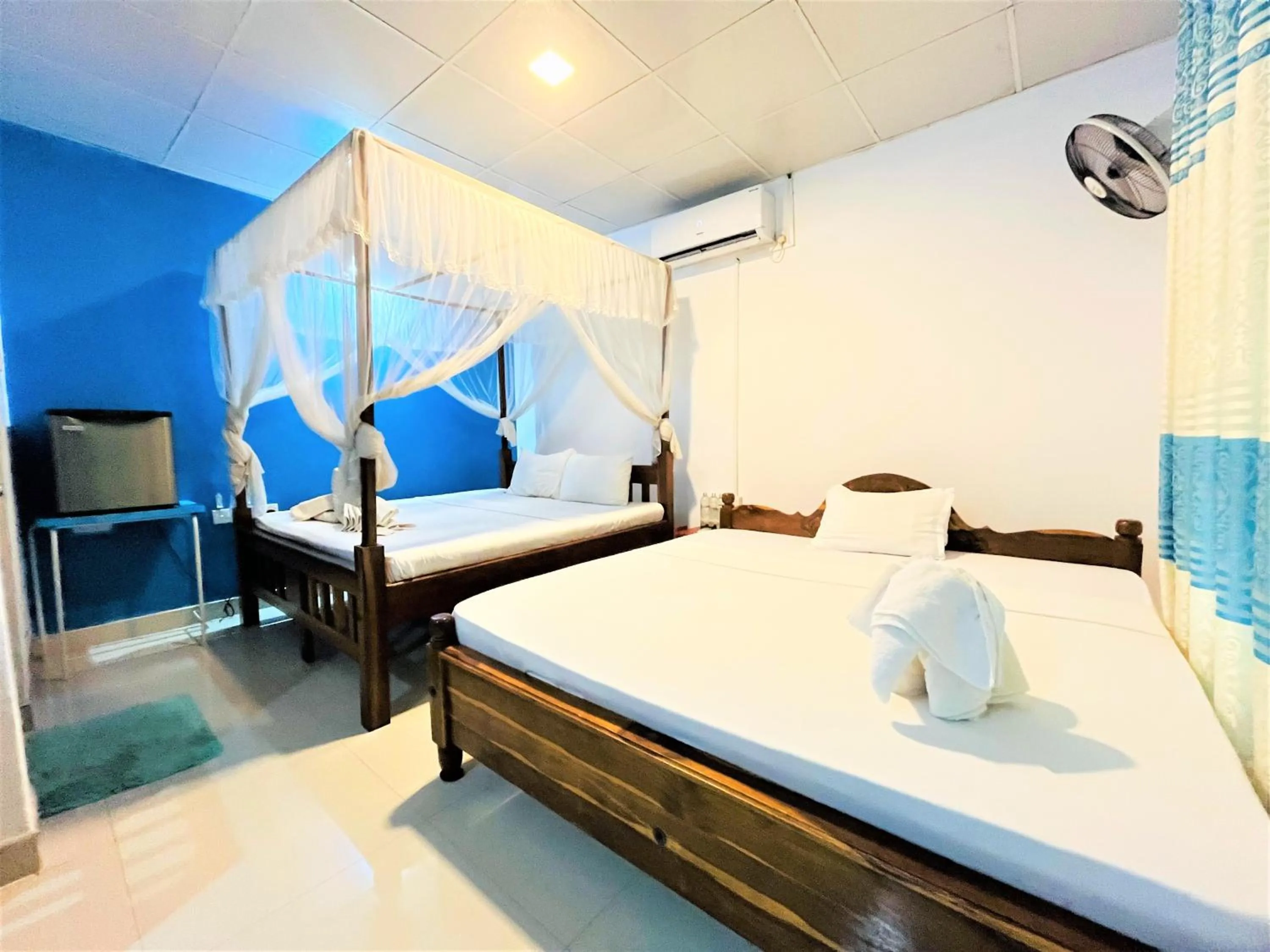 Bed in Palitha Homestay