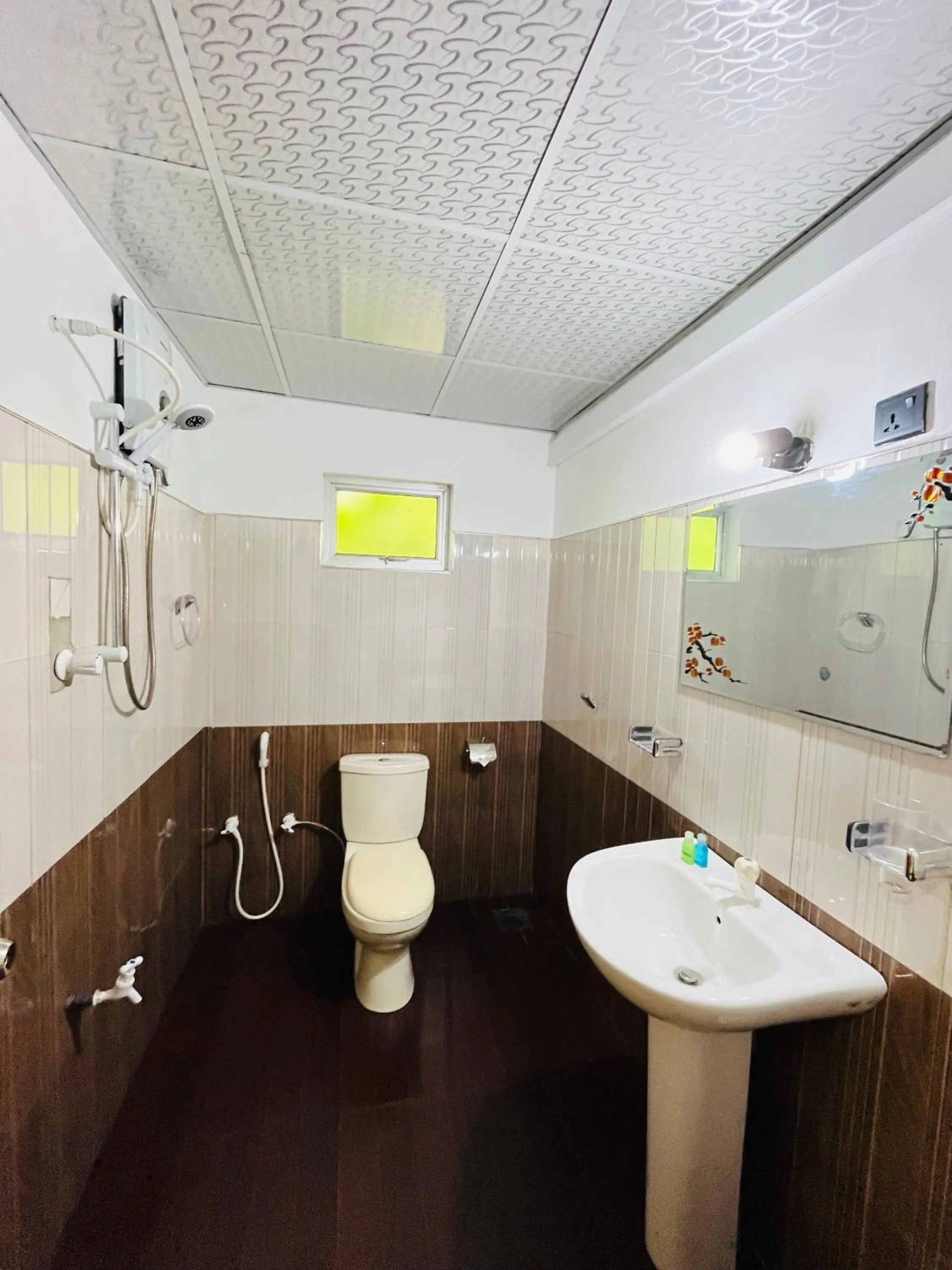 Shower in Palitha Homestay