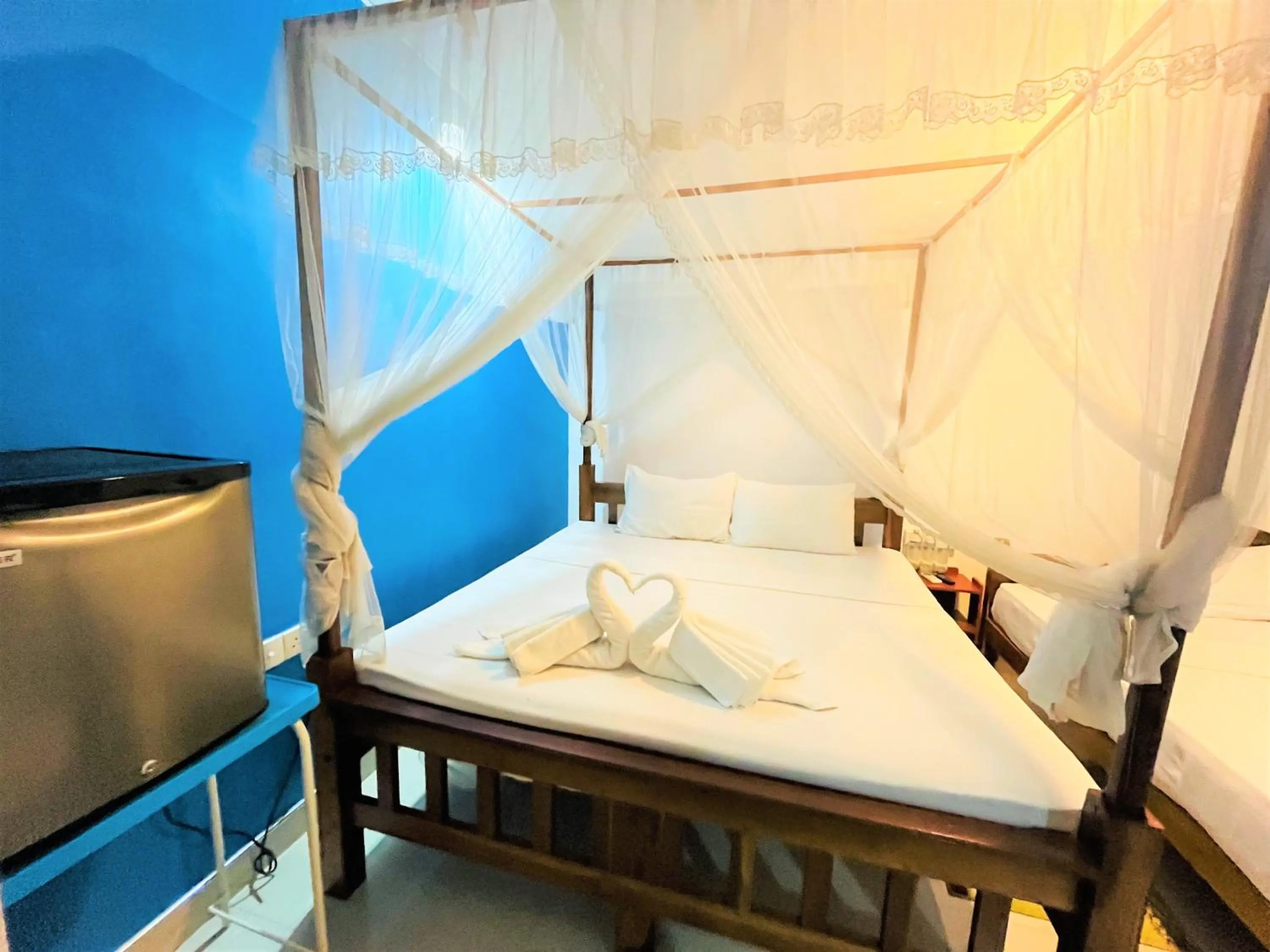 Bed in Palitha Homestay