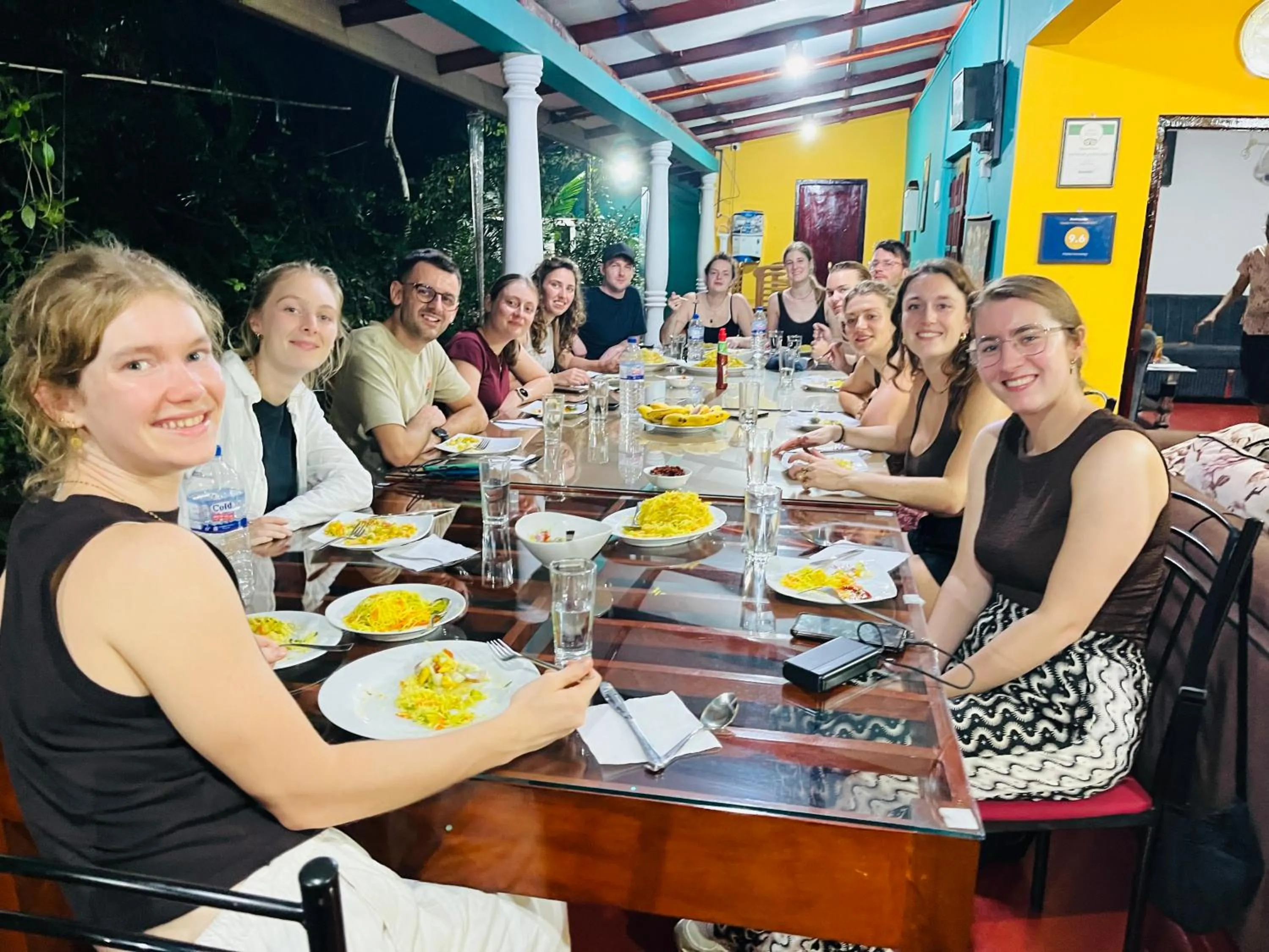 Dinner in Palitha Homestay