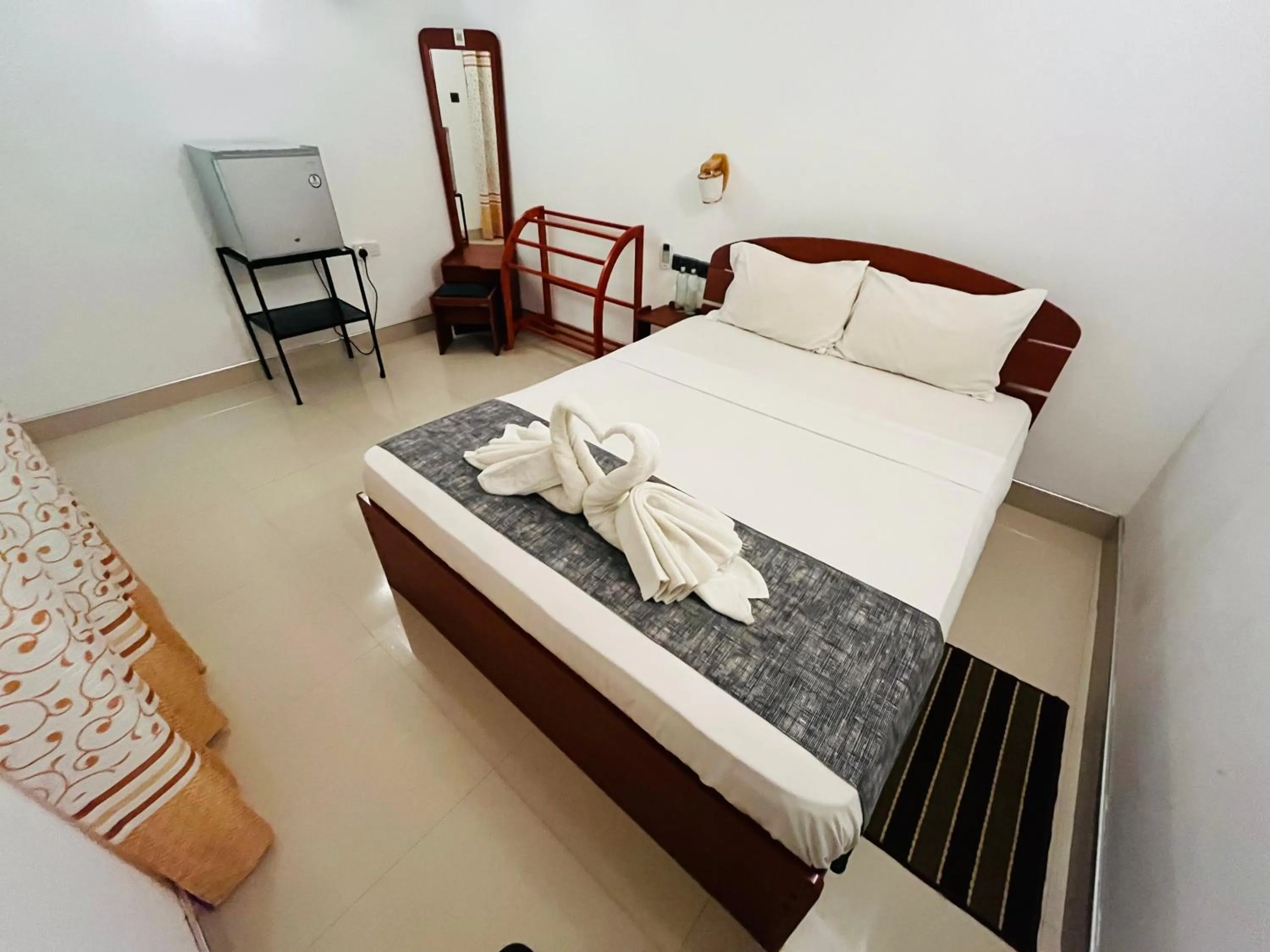 Bed in Palitha Homestay