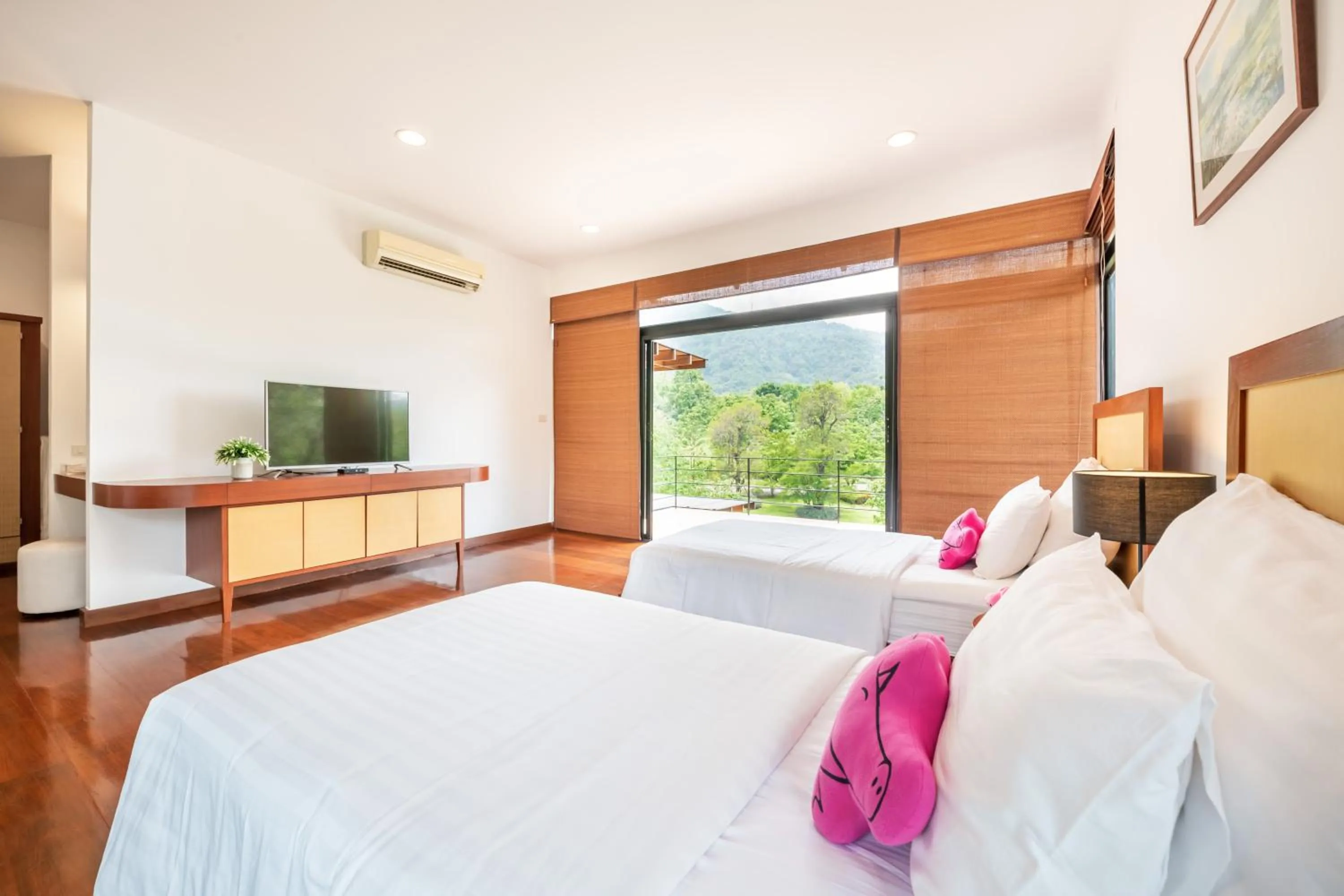 Bed in The Pig House Khao Yai - SHA Plus