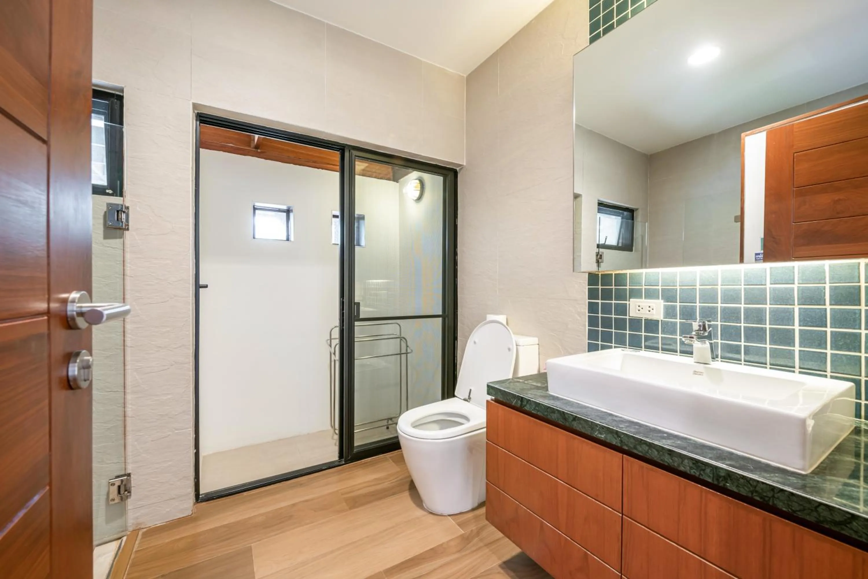 Bathroom in The Pig House Khao Yai - SHA Plus