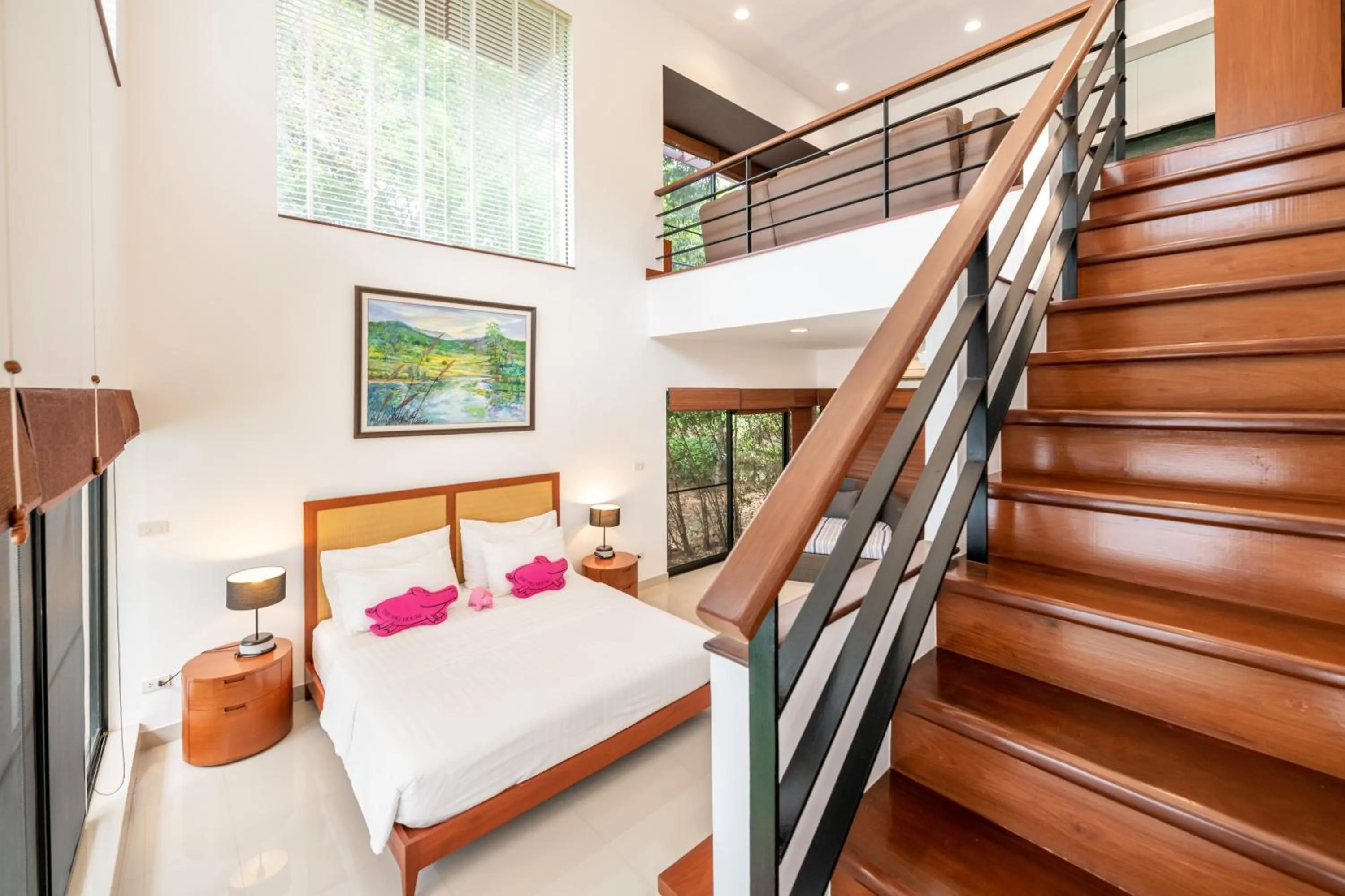 Bed in The Pig House Khao Yai - SHA Plus