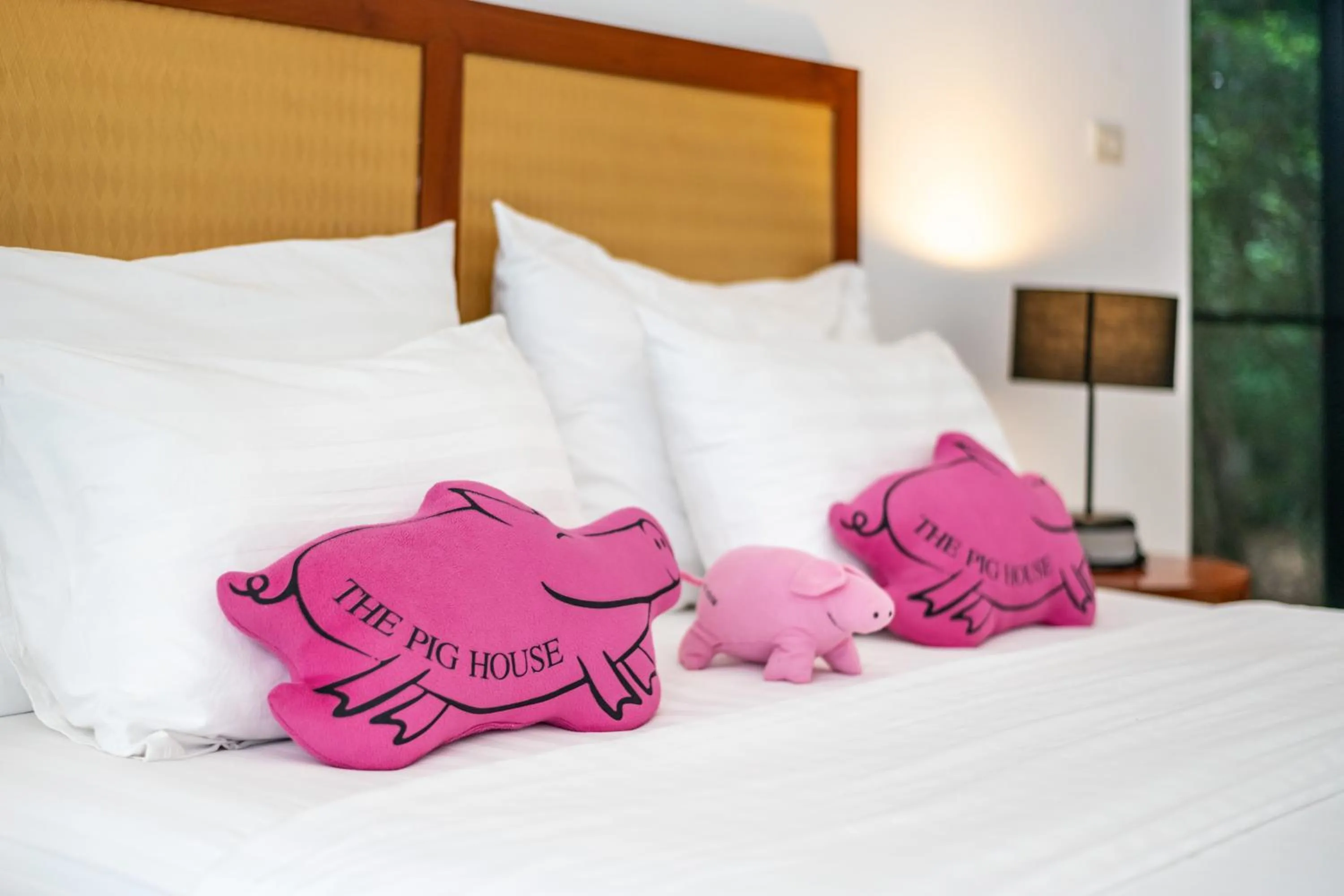 Bed in The Pig House Khao Yai - SHA Plus