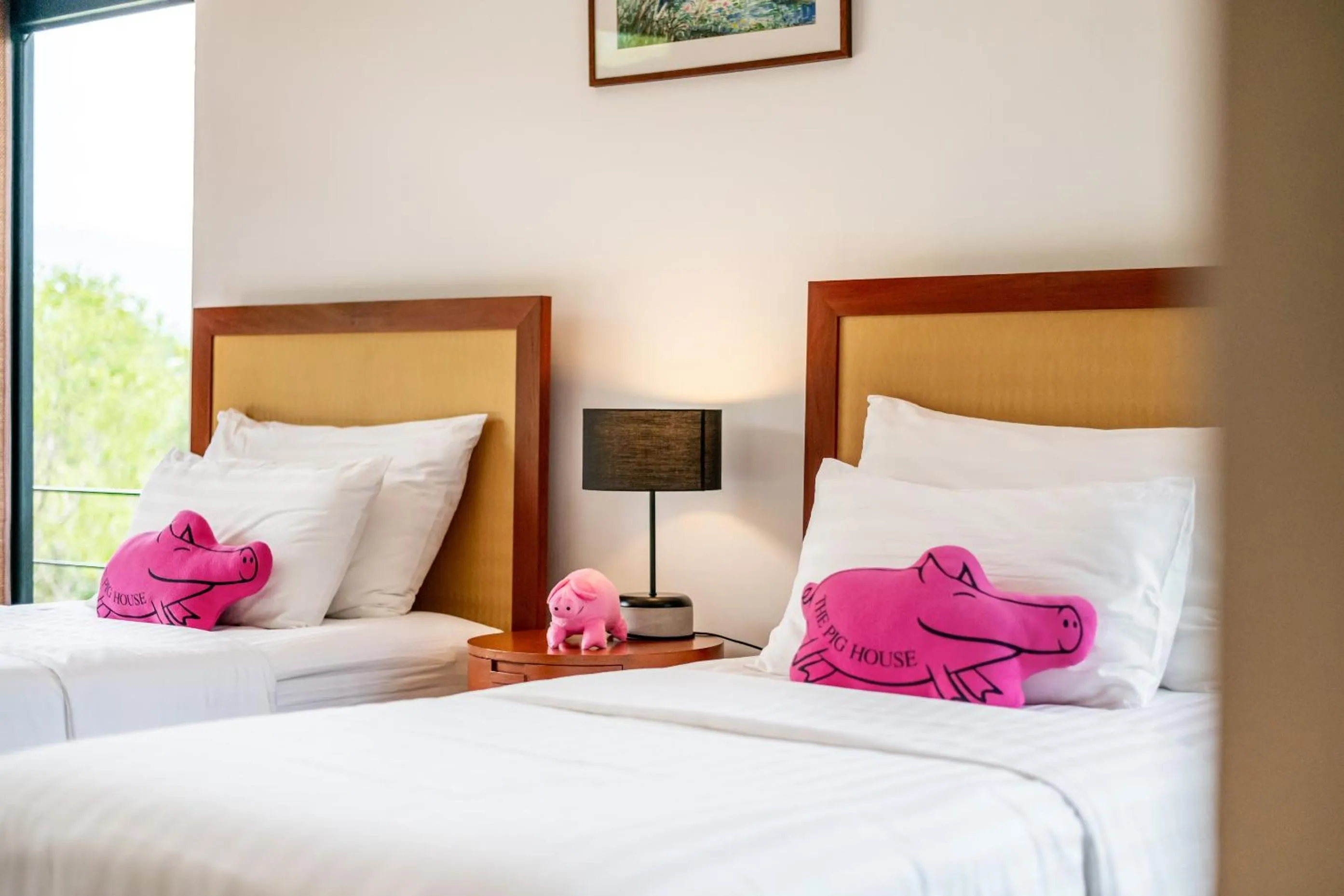 Bedroom, Bed in The Pig House Khao Yai - SHA Plus