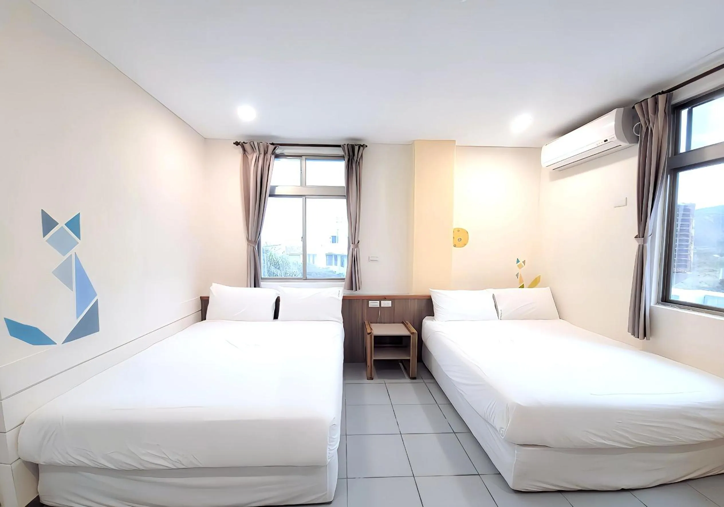 Bed in Star-Moon B&B Green Island