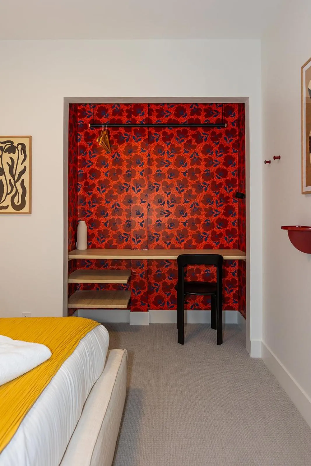 Bed in Tally Ho by Revelstoke Vacations