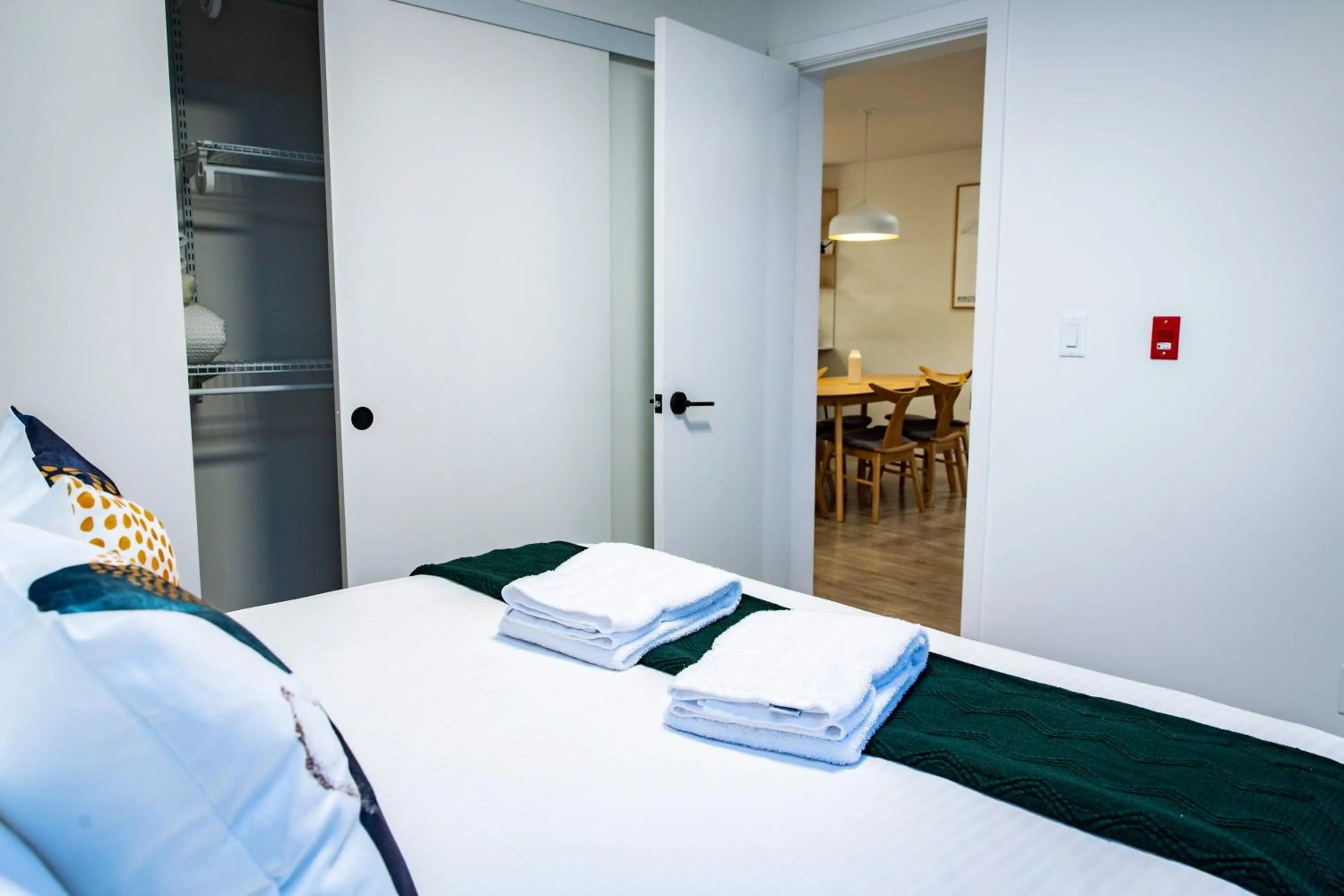 Bed in Separate Reality Retreat by Revelstoke Vacations