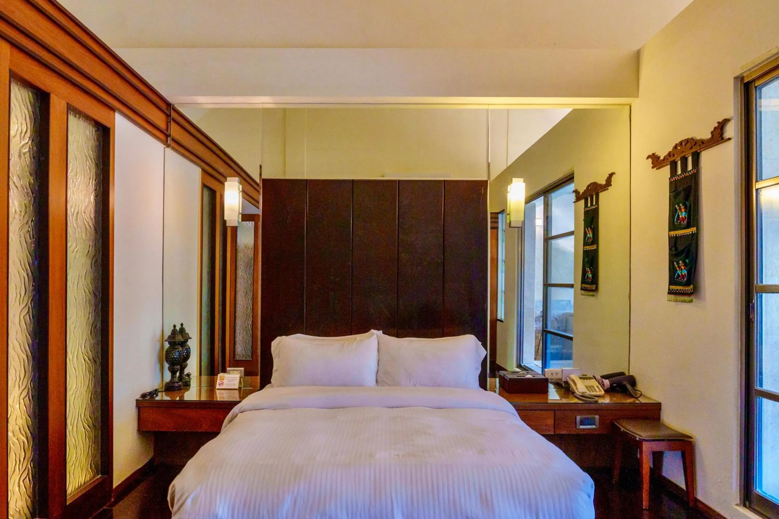 Bed in Spring Spa Hotel