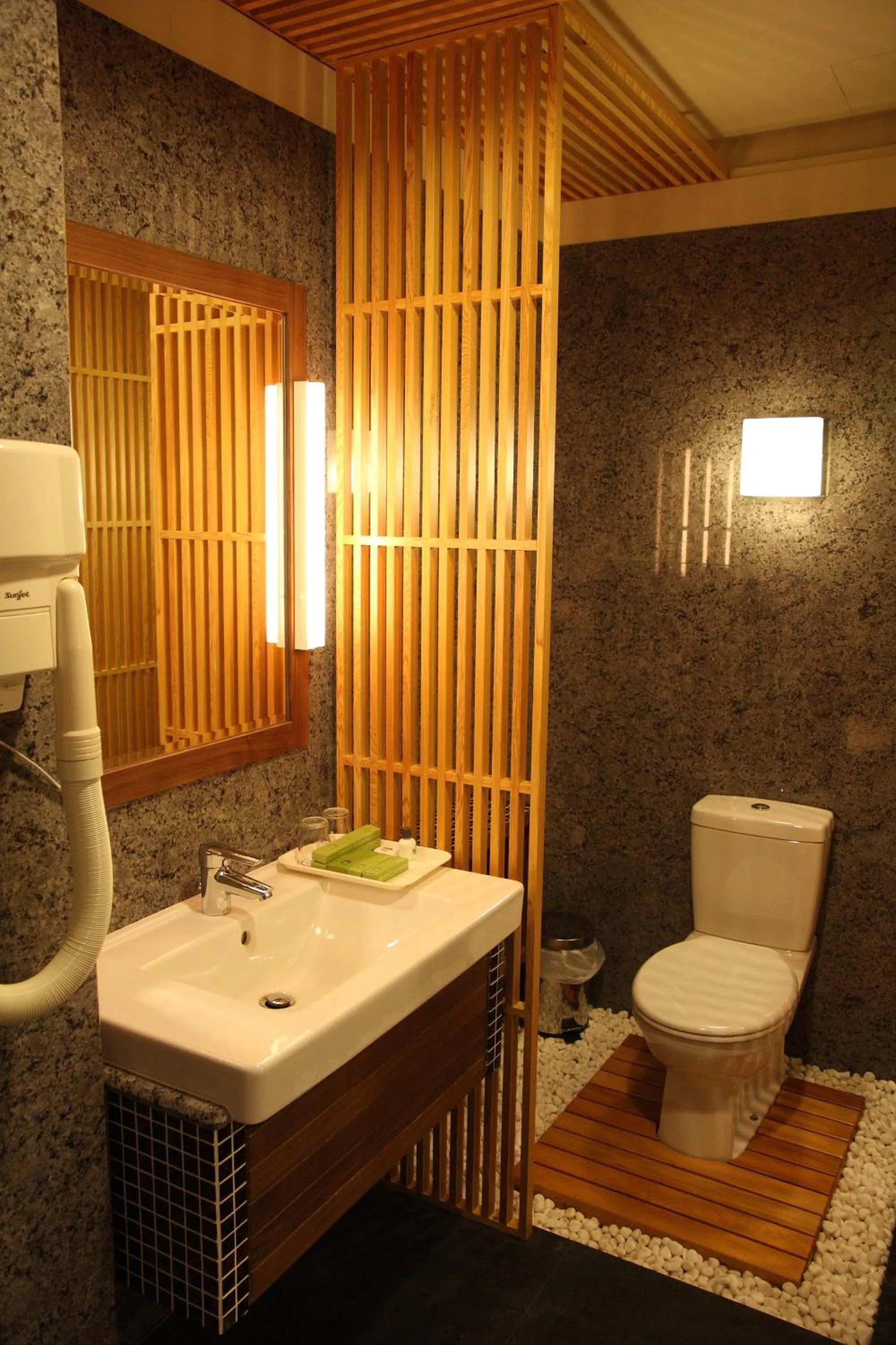 Toilet in Spring Spa Hotel