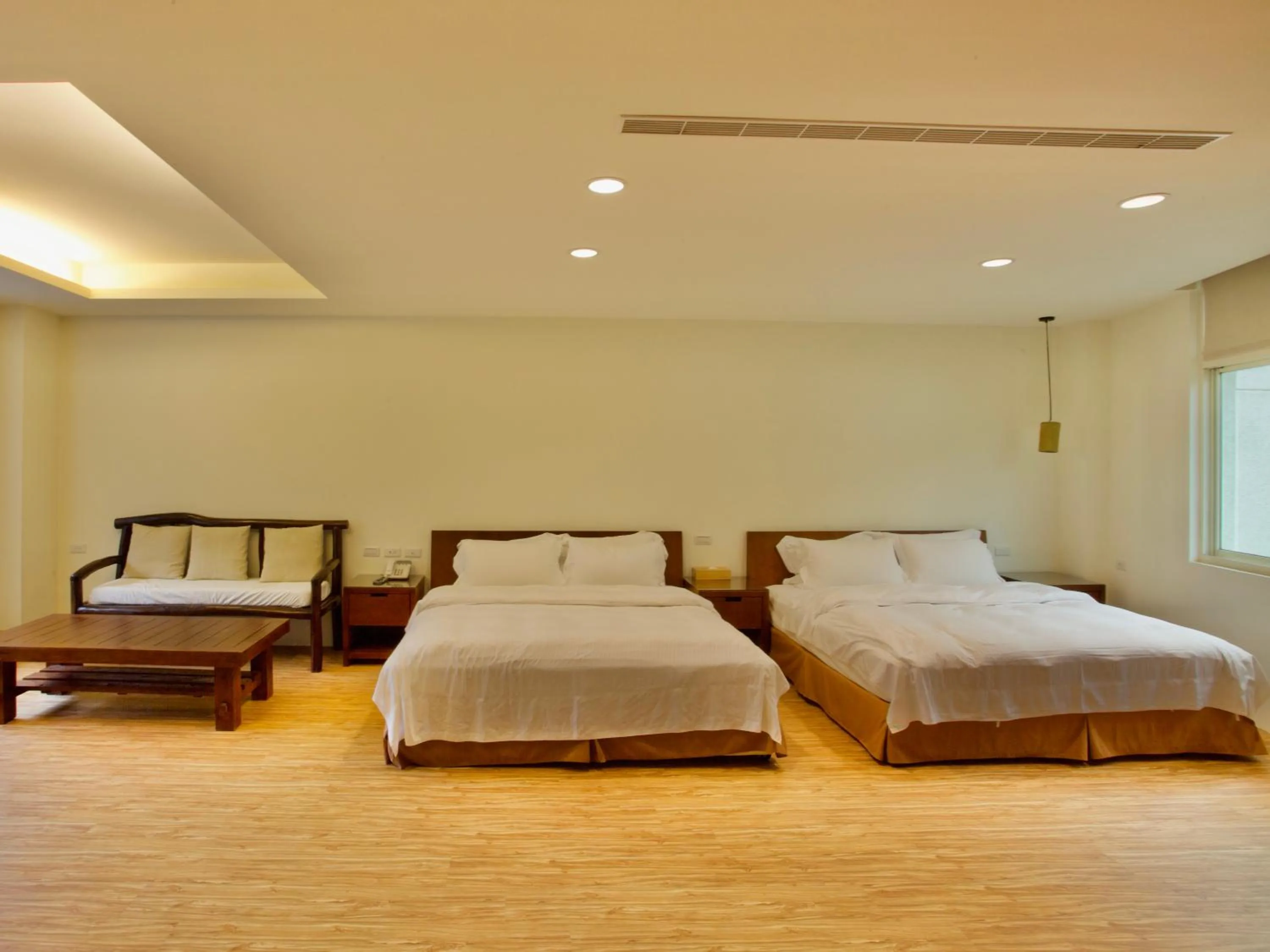 Bed in Spring Spa Hotel